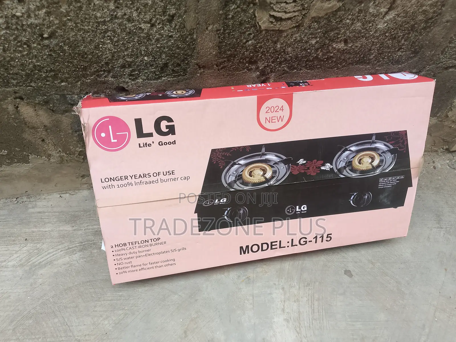 LG Two Face Burner – Dependable Cooking Equipment