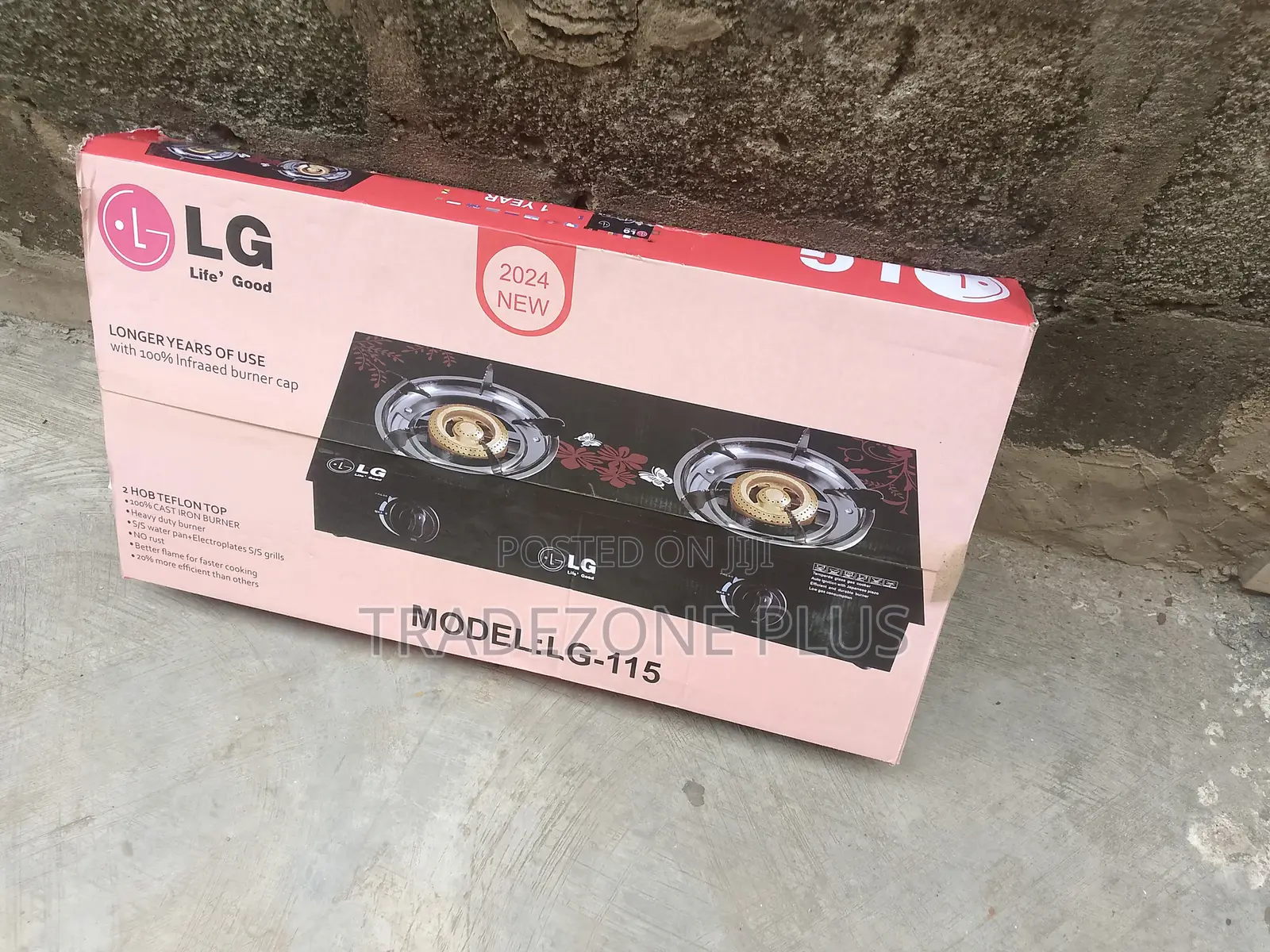 LG Two Face Burner – Dependable Cooking Equipment