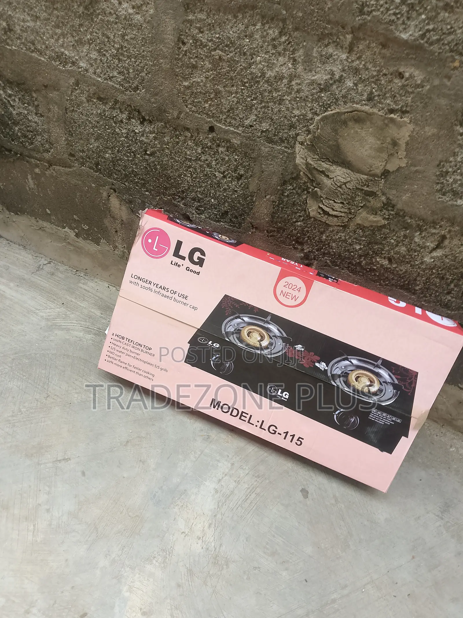LG Two Face Burner for Home, Shop Restaurant