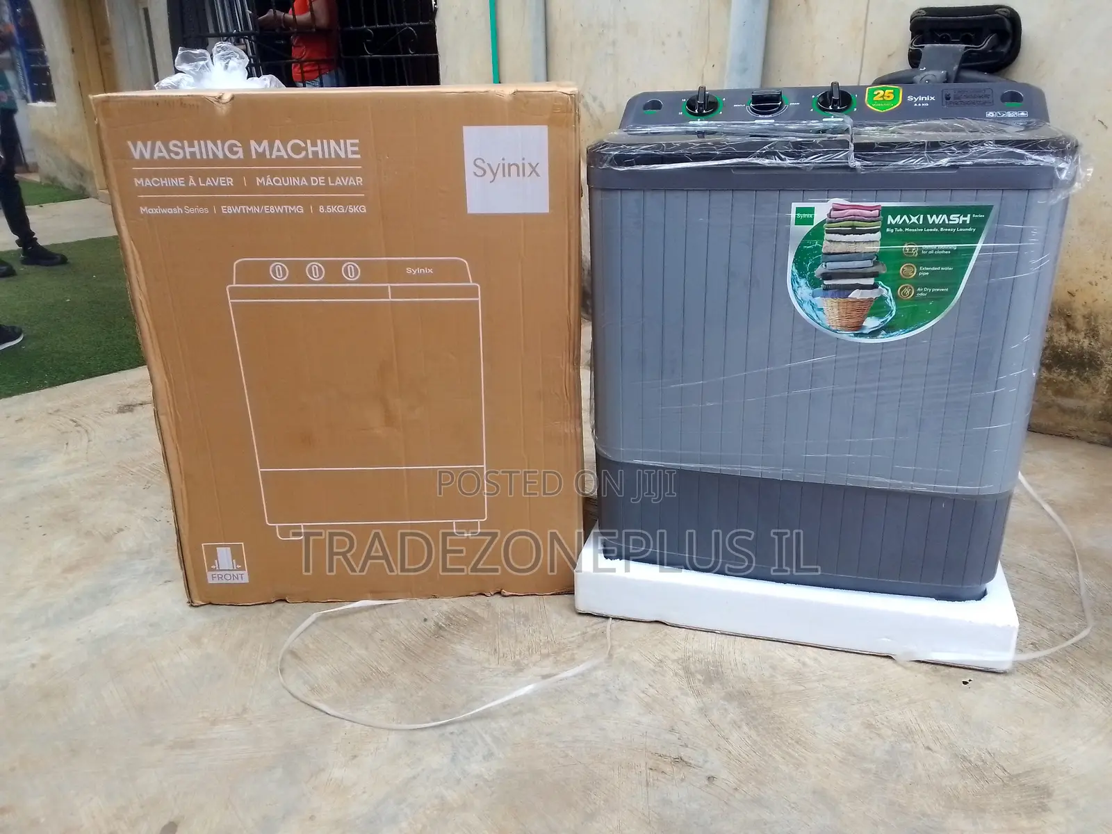 8kg Synix Twin Tub Washing Machine for Home