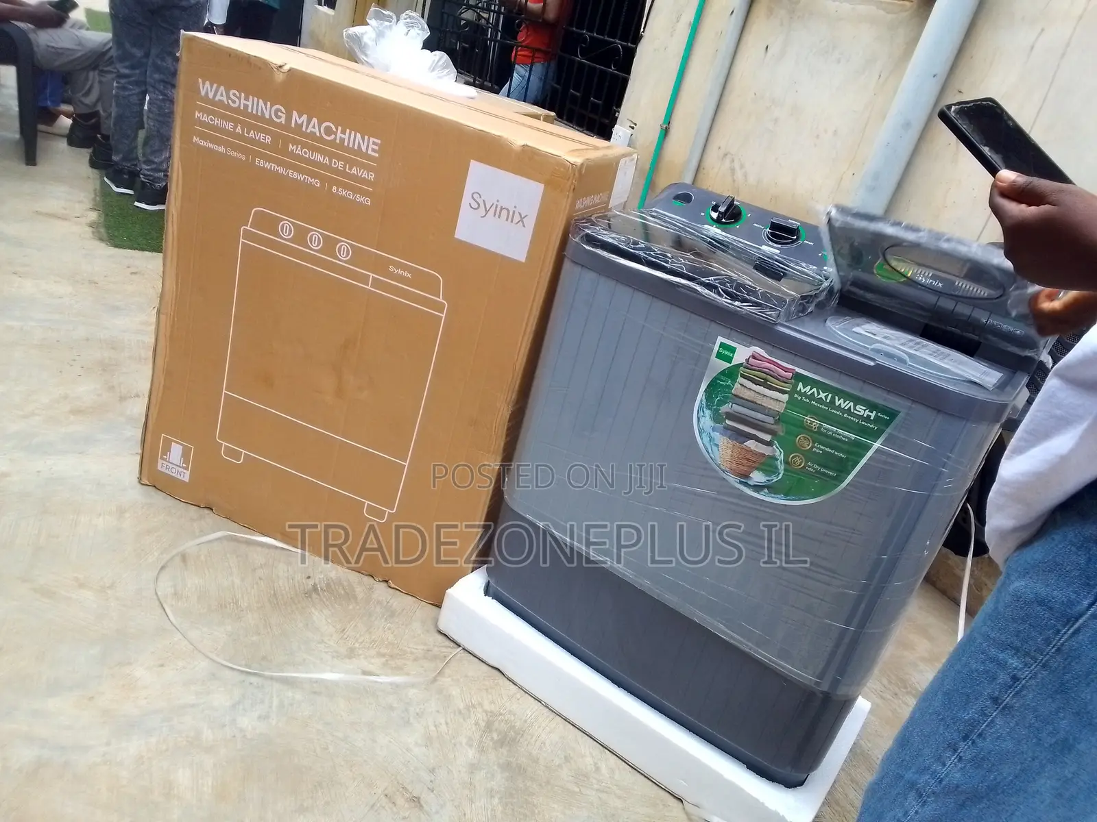 8kg Synix Twin Tub Washing Machine for Home
