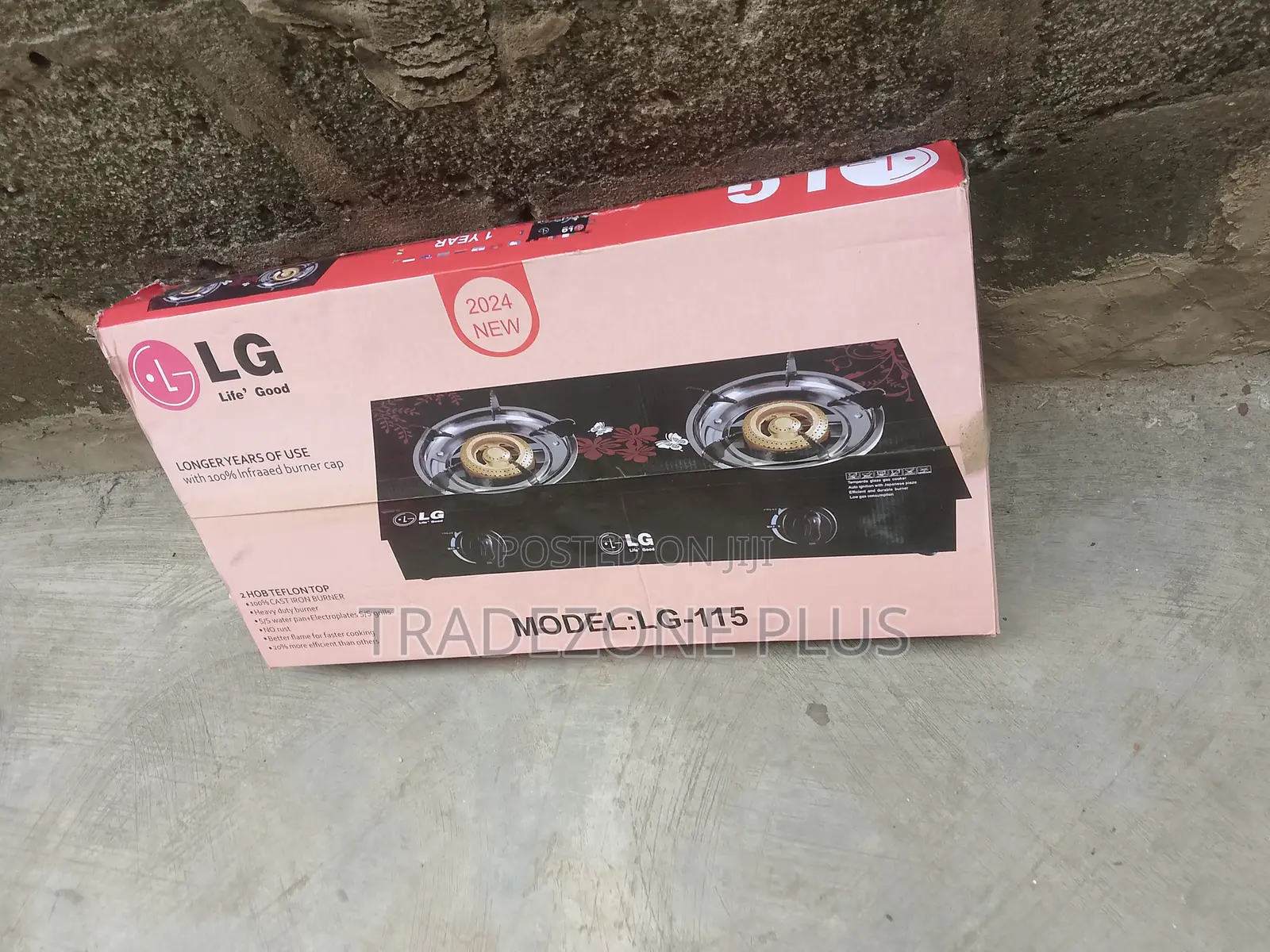 LG-115 Two Face Gas Cooker – Made for Daily Use