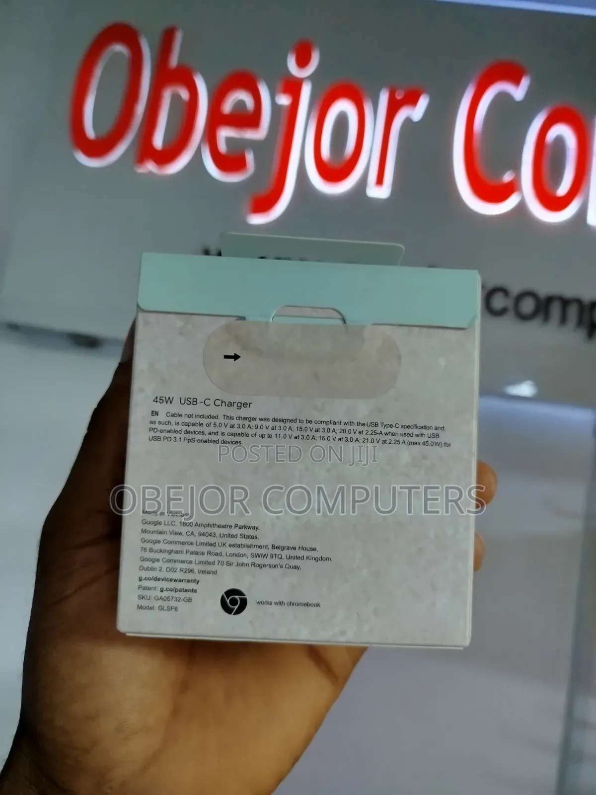 Google USB-C Charger Adapter