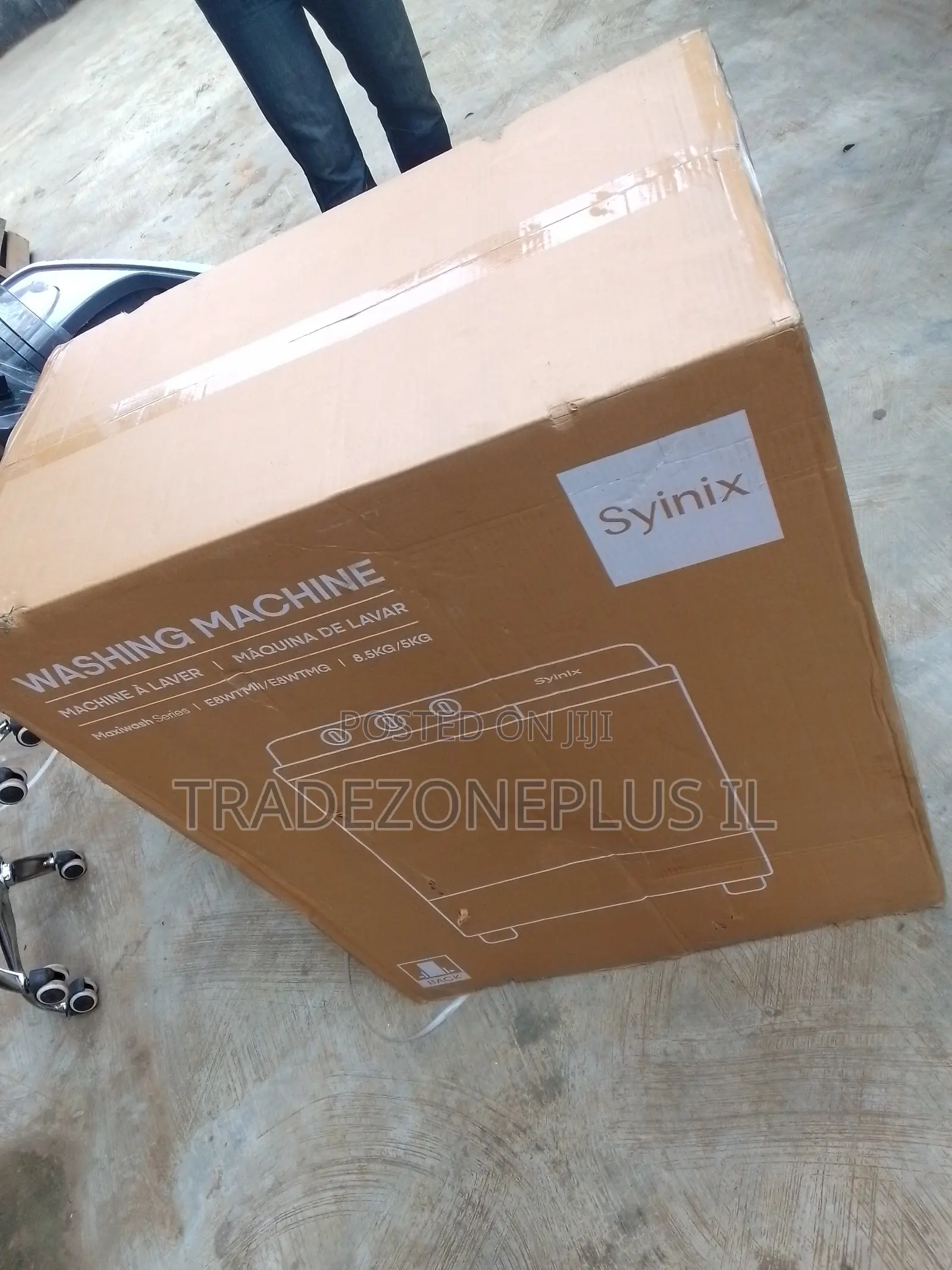 Synix 8kg Twin Tub Washer for Family Use