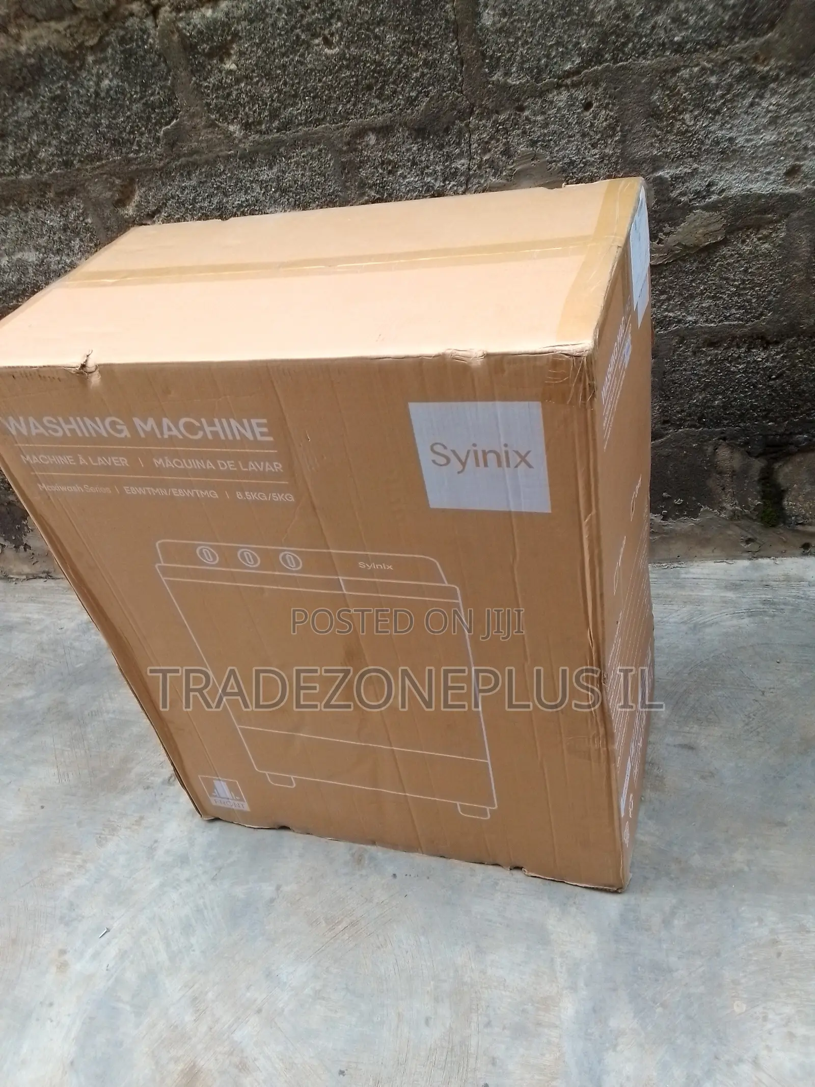 Synix 8KG Twin Tub Semi Auto Washing Machine