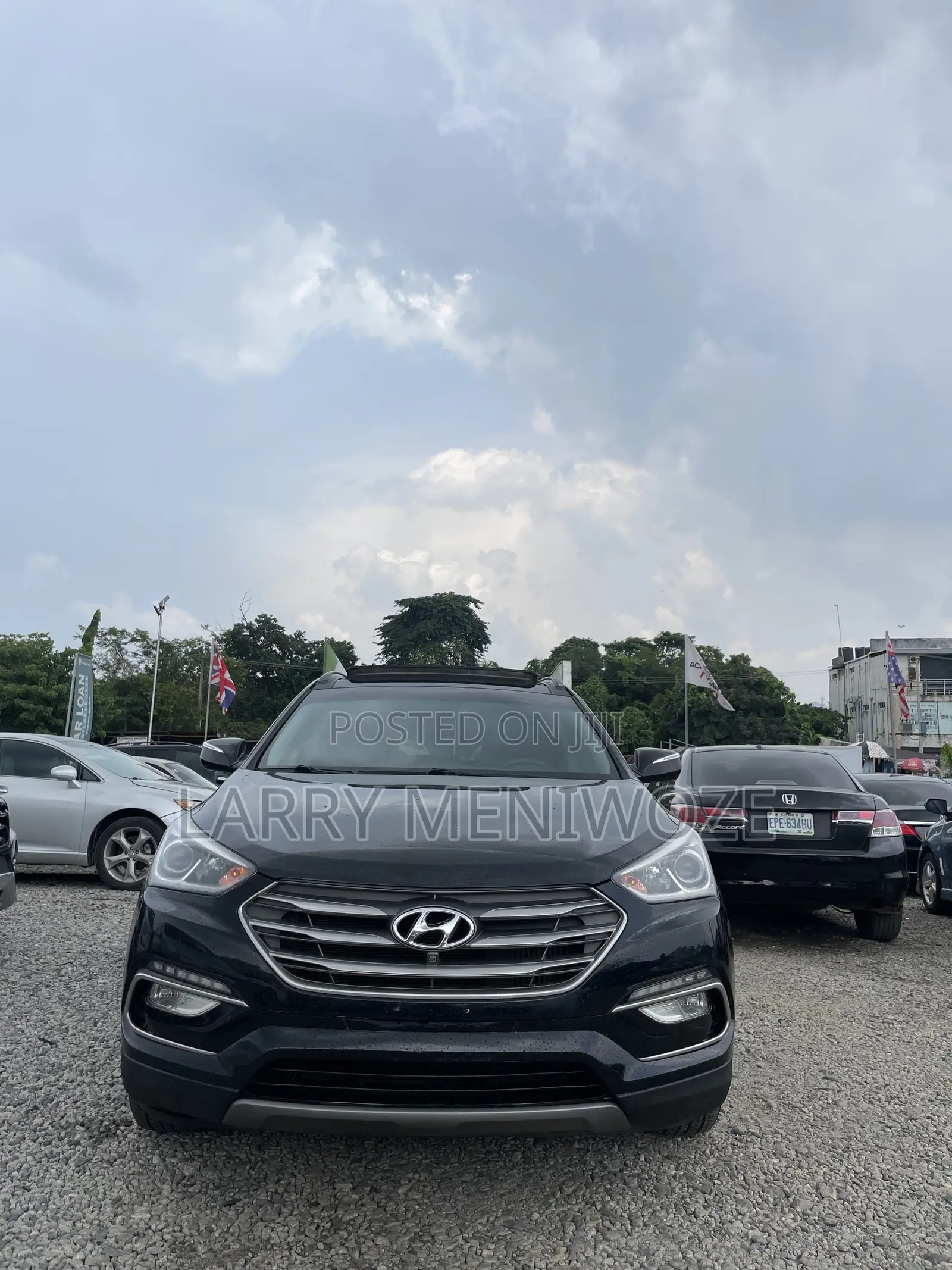 Hyundai Santa Fe SE Ultimate AWD 2017 Black