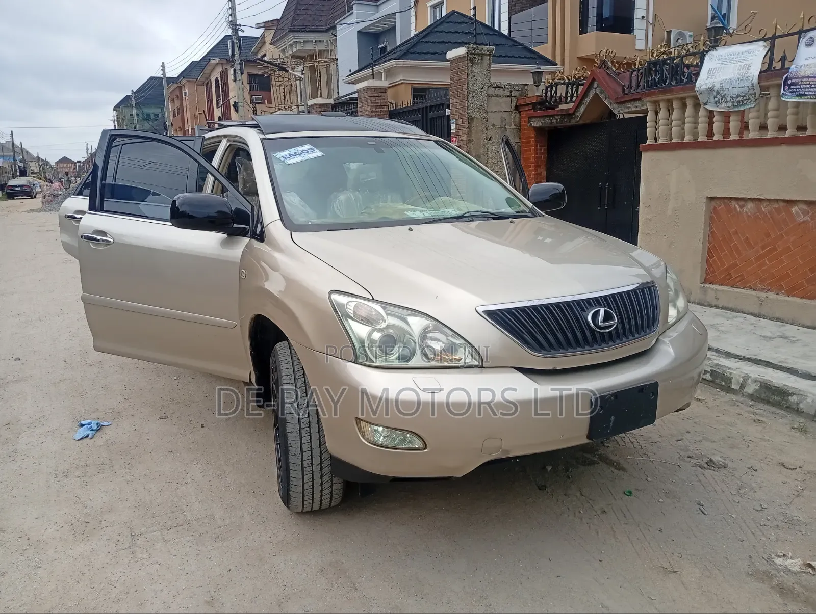 Lexus RX 350 2008 Gold
