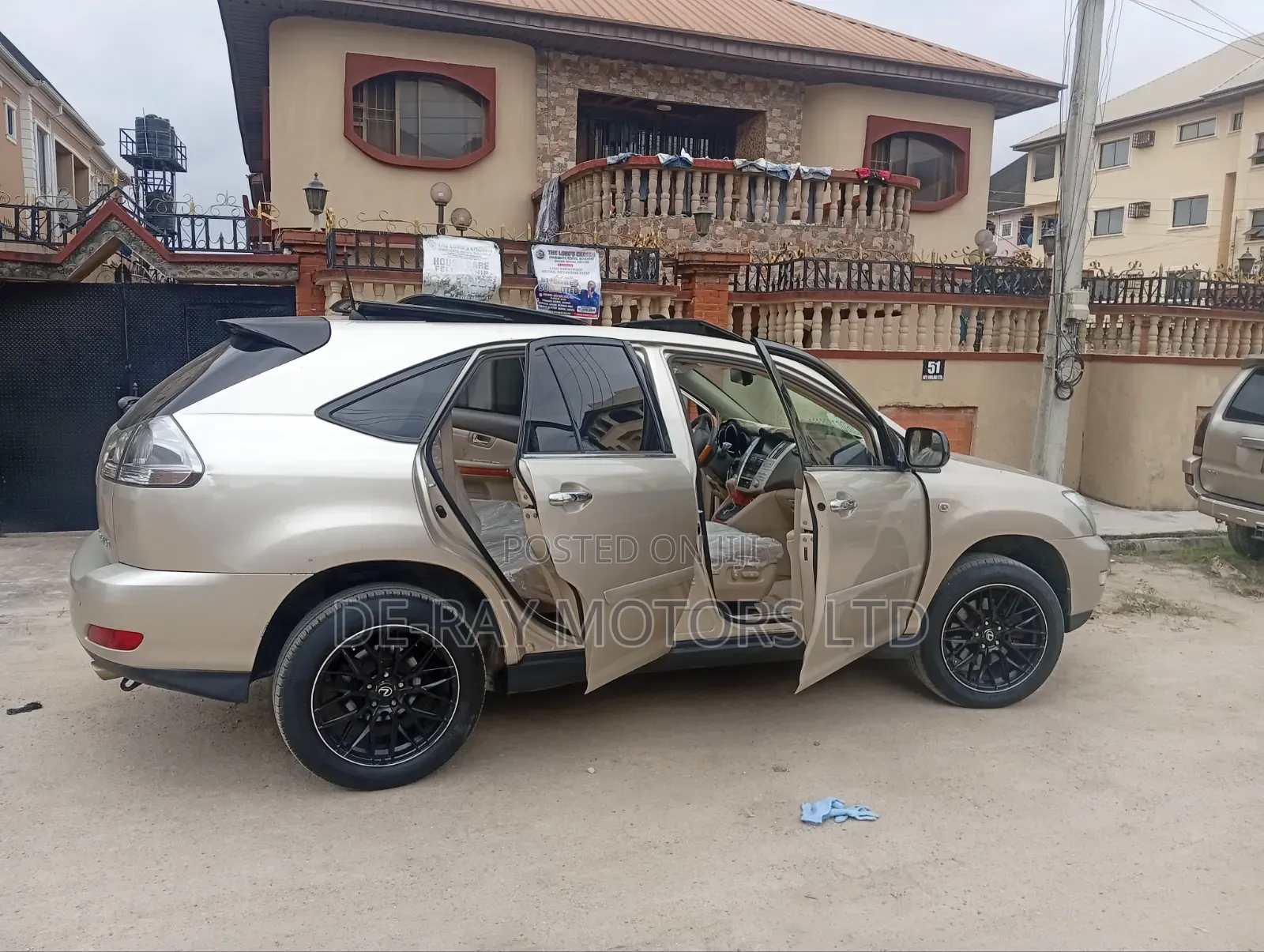 Lexus RX 350 2008 Gold