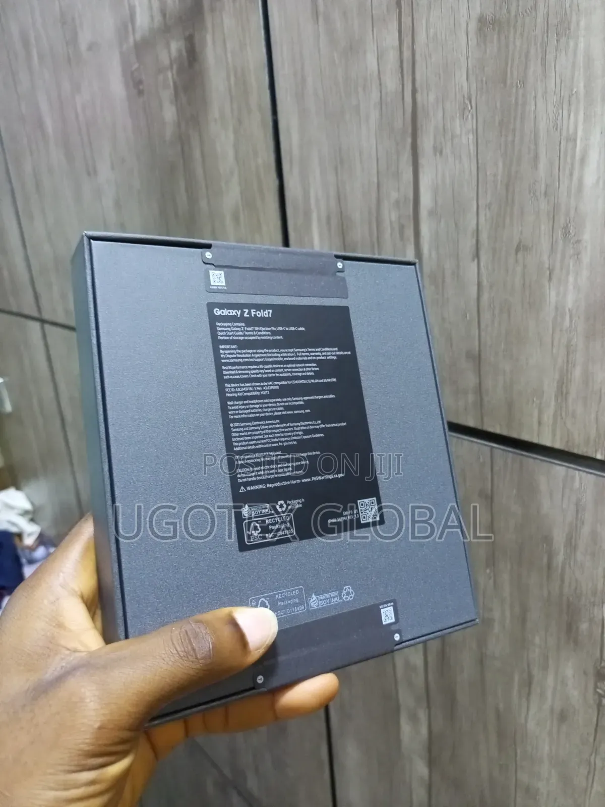 New Samsung Galaxy Z Fold7 256 GB Black