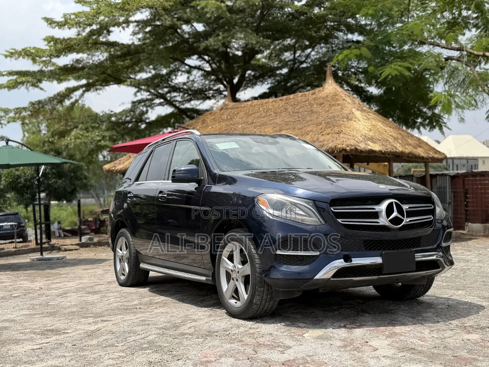 Mercedes-Benz GLE-Class GLE 350 2017 Blue