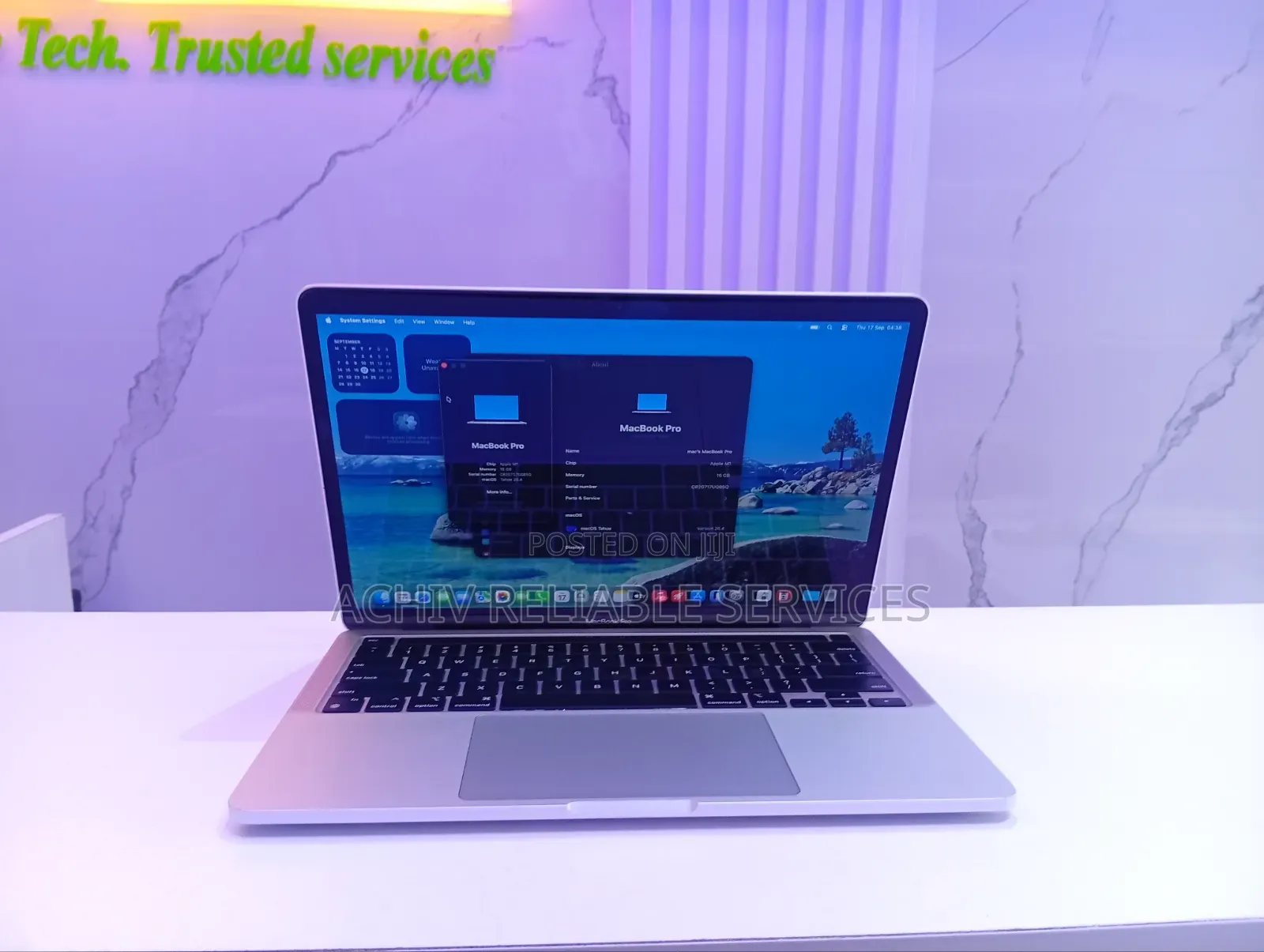Laptop Apple MacBook 2020 16GB Apple M1 SSD 512GB