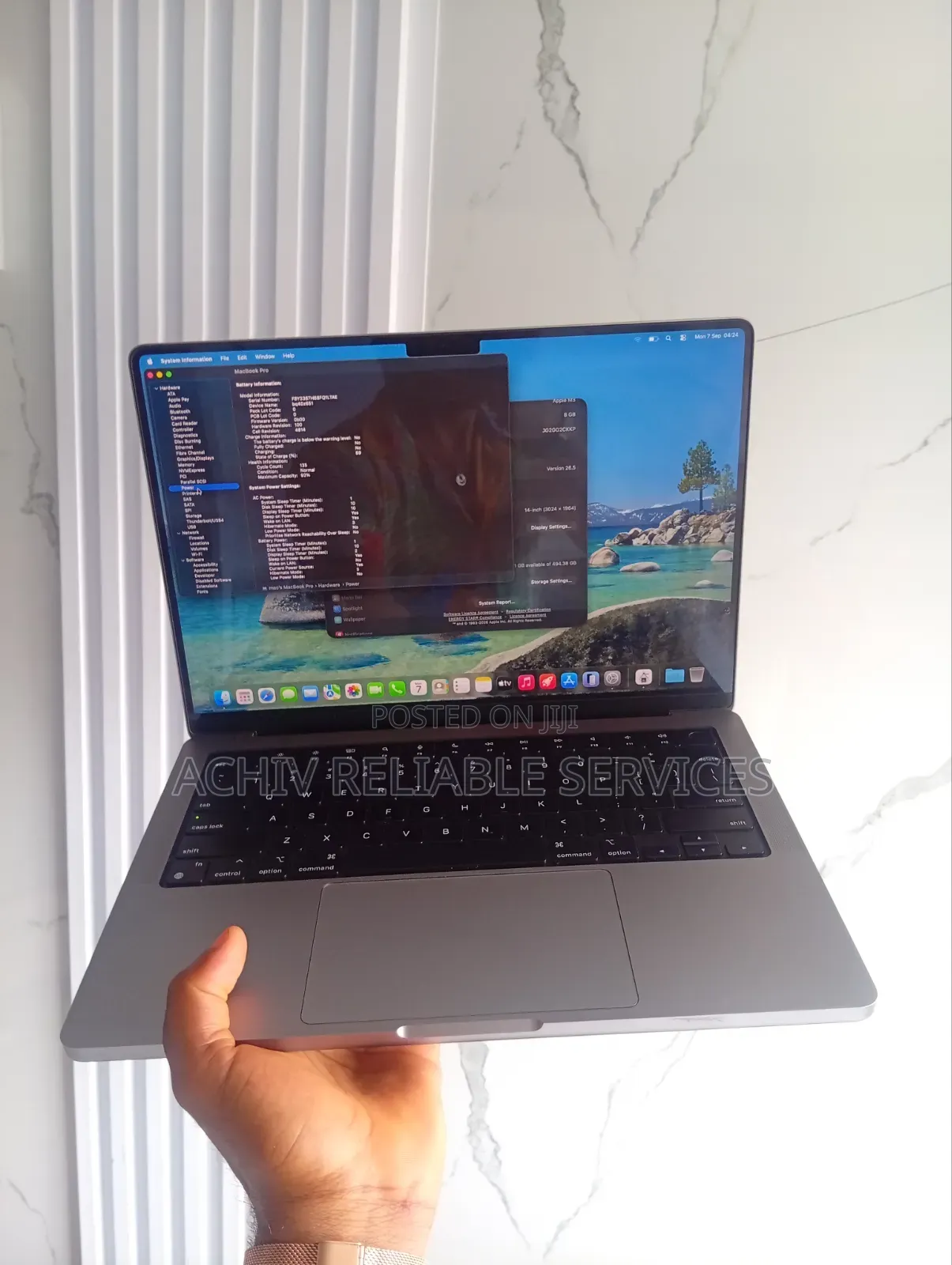 Laptop Apple MacBook 2020 16GB Apple M1 SSD 512GB