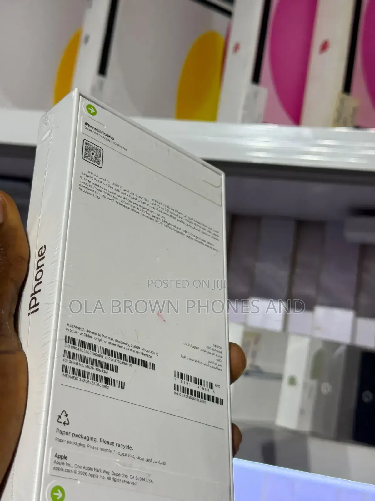 New Apple iPhone 18 Pro Max 512 GB