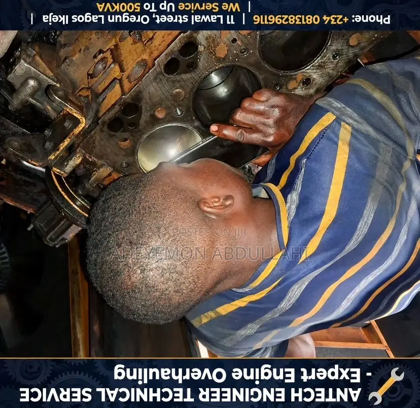 Diesel Generator Repair Up to 500kva Perkins CAT Cummins Antech Ikeja