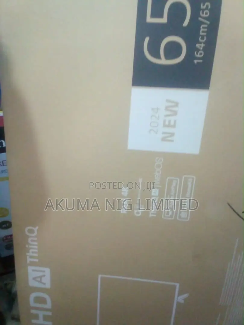 Brand New LG 65'Inch Internet Uhd Smart With Bluetooth