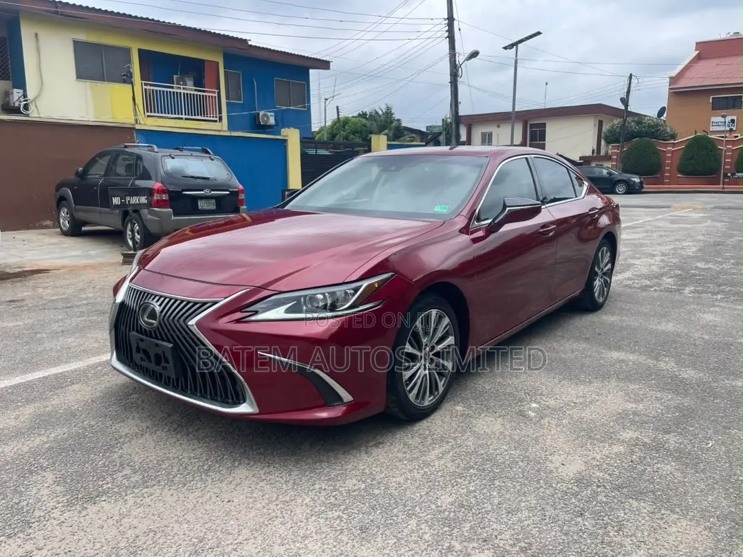 Lexus ES 350 Luxury FWD 2019 Burgundy