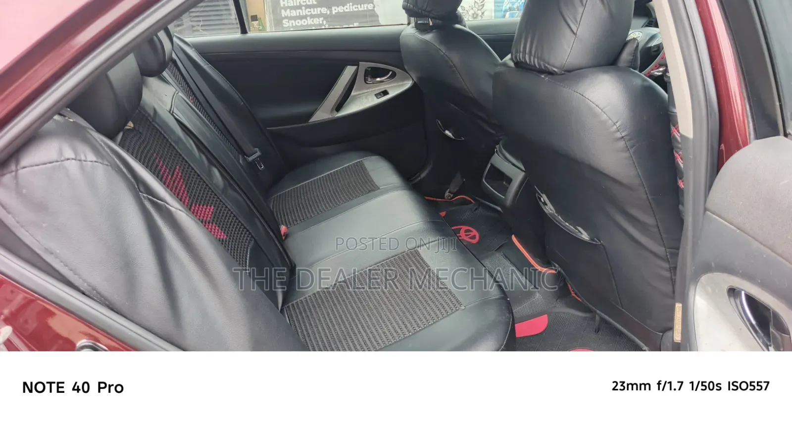 Toyota Camry 2008 Red