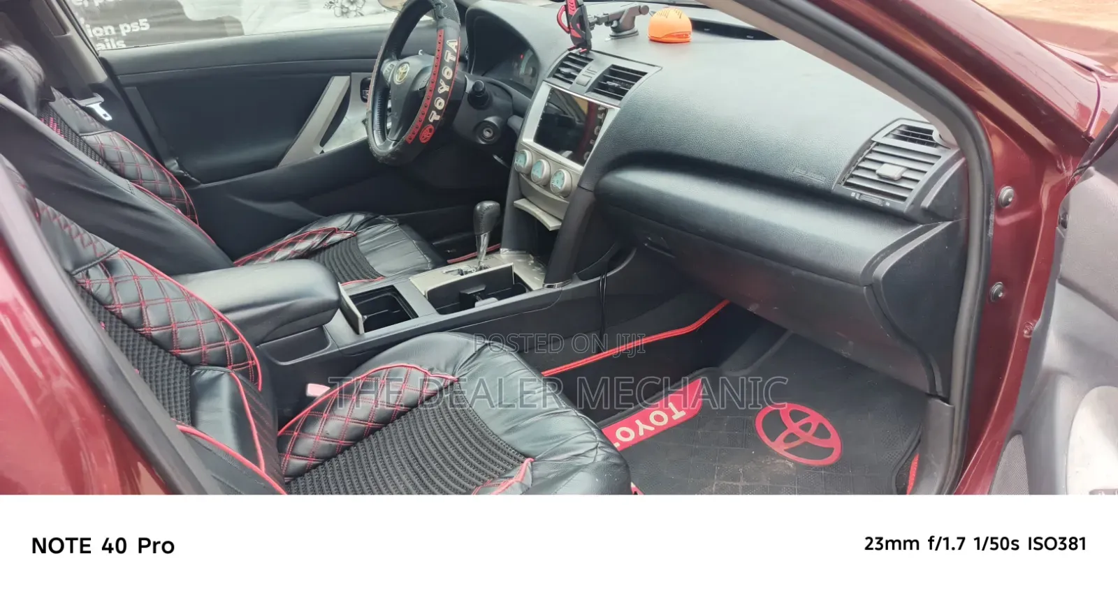 Toyota Camry 2008 Red