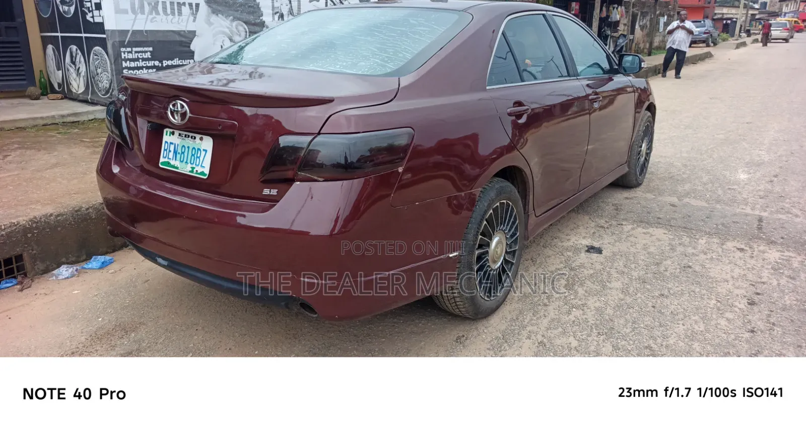 Toyota Camry 2008 Red
