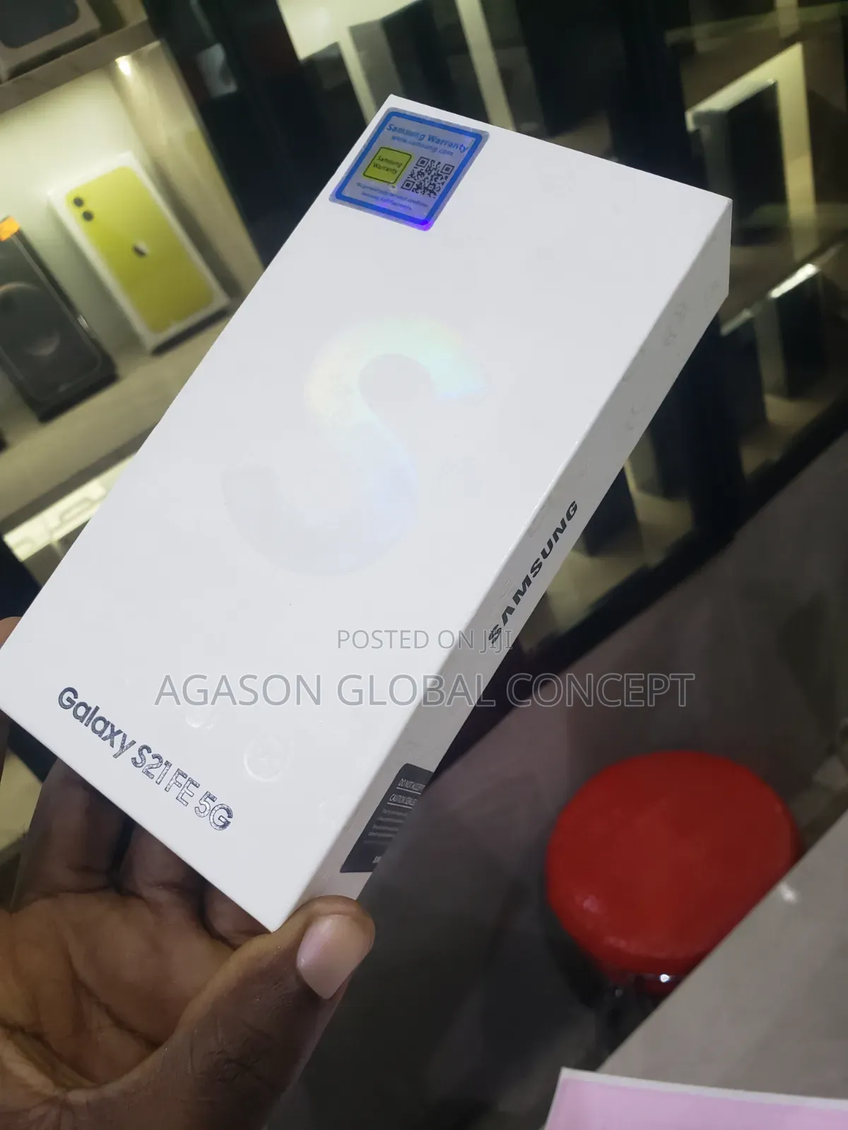 New Samsung Galaxy S21 FE 5G 256 GB Black
