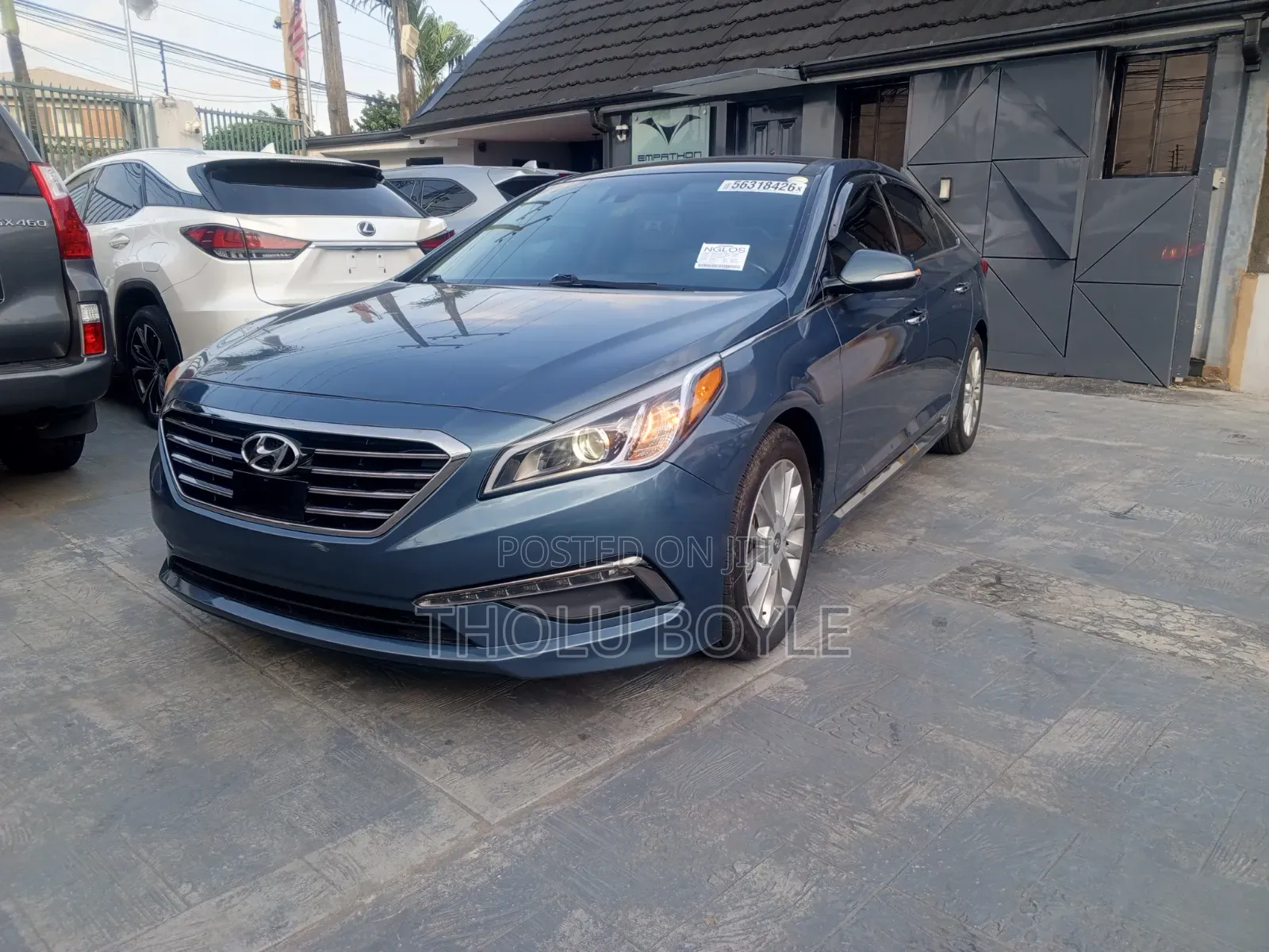 Hyundai Sonata Limited 4dr Sedan (2.4L 4cyl 6A) 2015 Blue