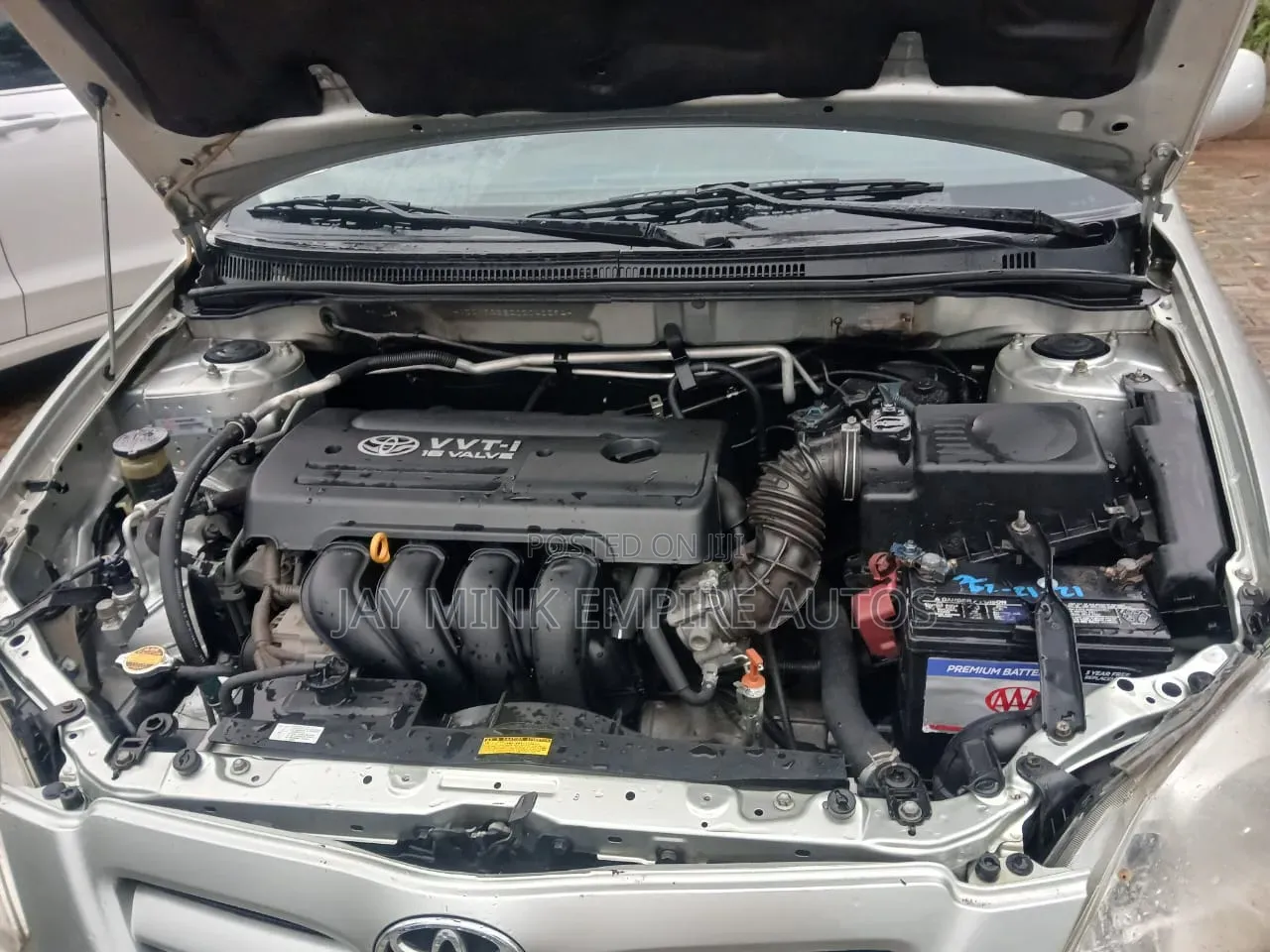 Toyota Corolla Fielder 2006 Silver