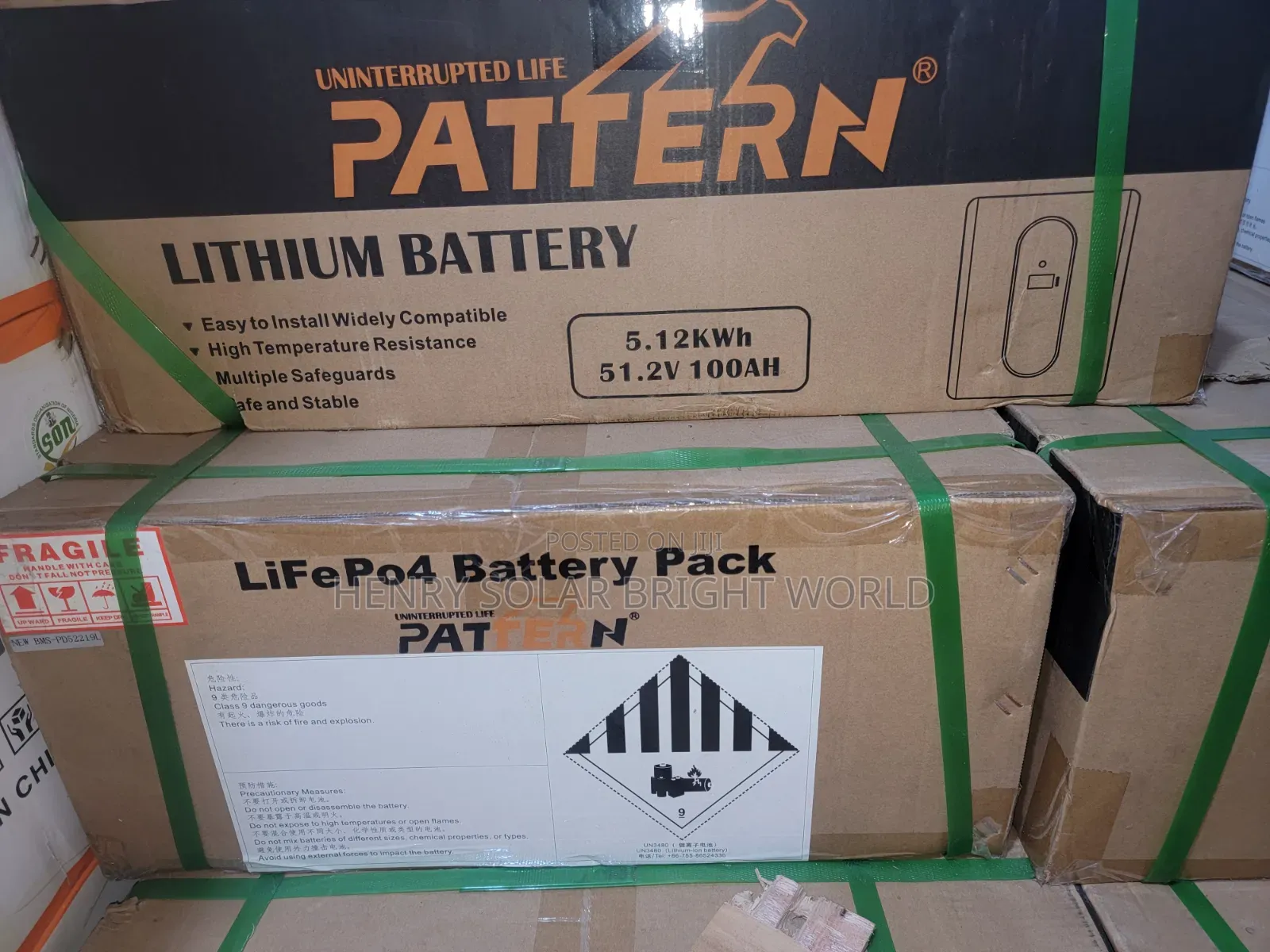 Pattern 5kwh 24v /48v Lithium Battery