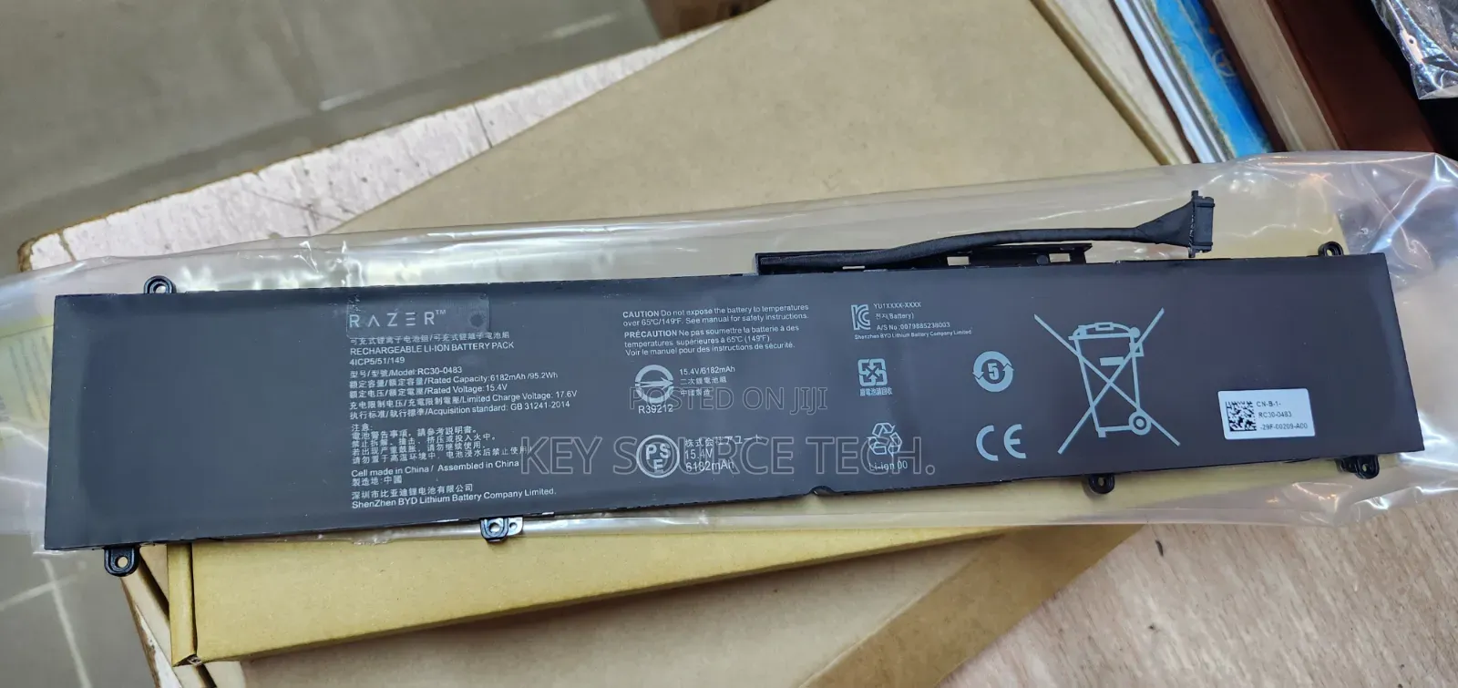 RC30-0483 Battery for Razer Blade 16 2023 RZ09-0483x 2024 RZ09-0510x