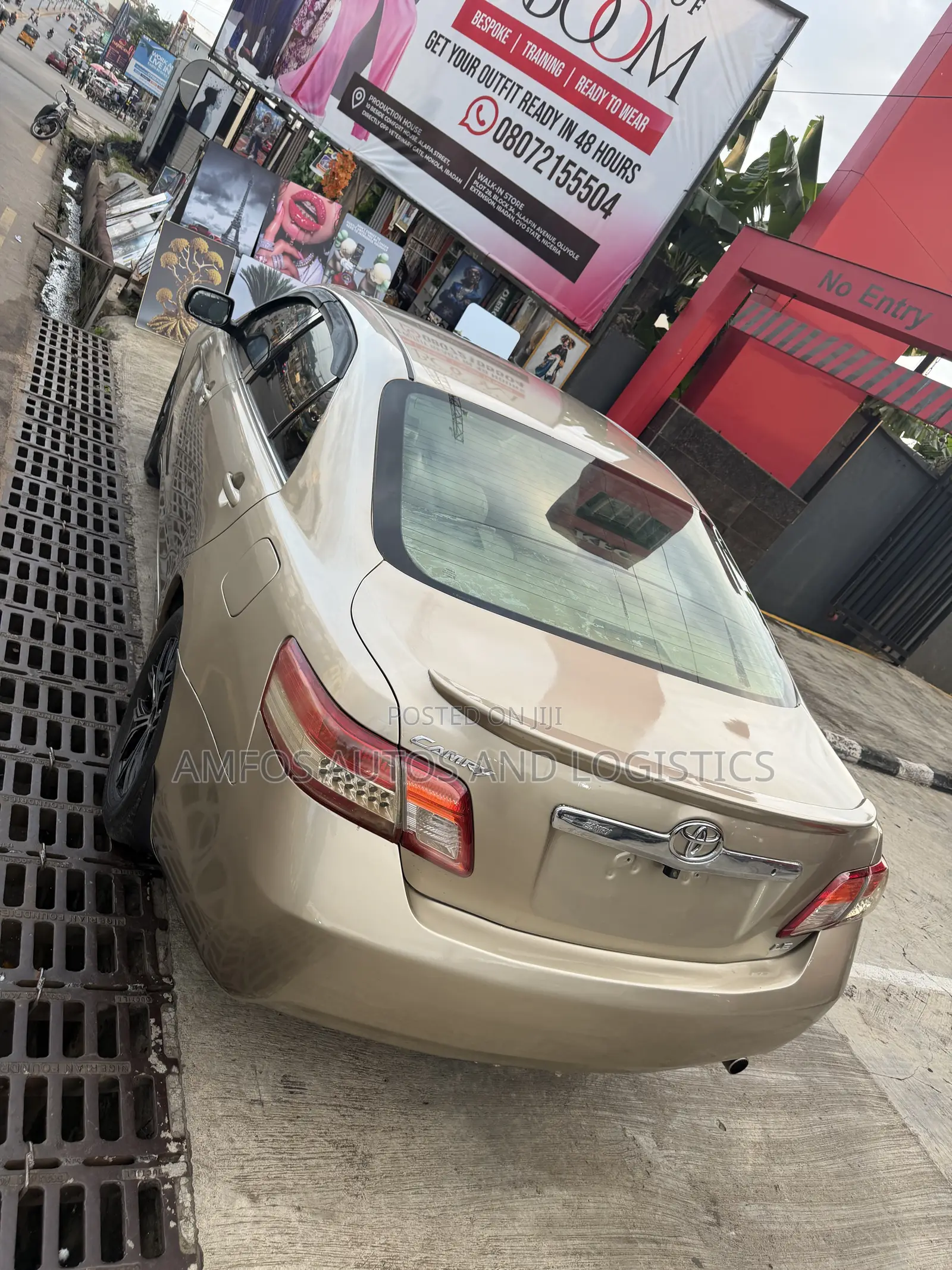 Toyota Camry 2.4 LE 2008 Gold