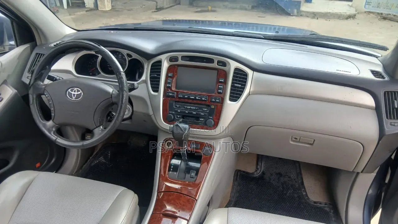 Toyota Highlander Limited V6 2005 Blue