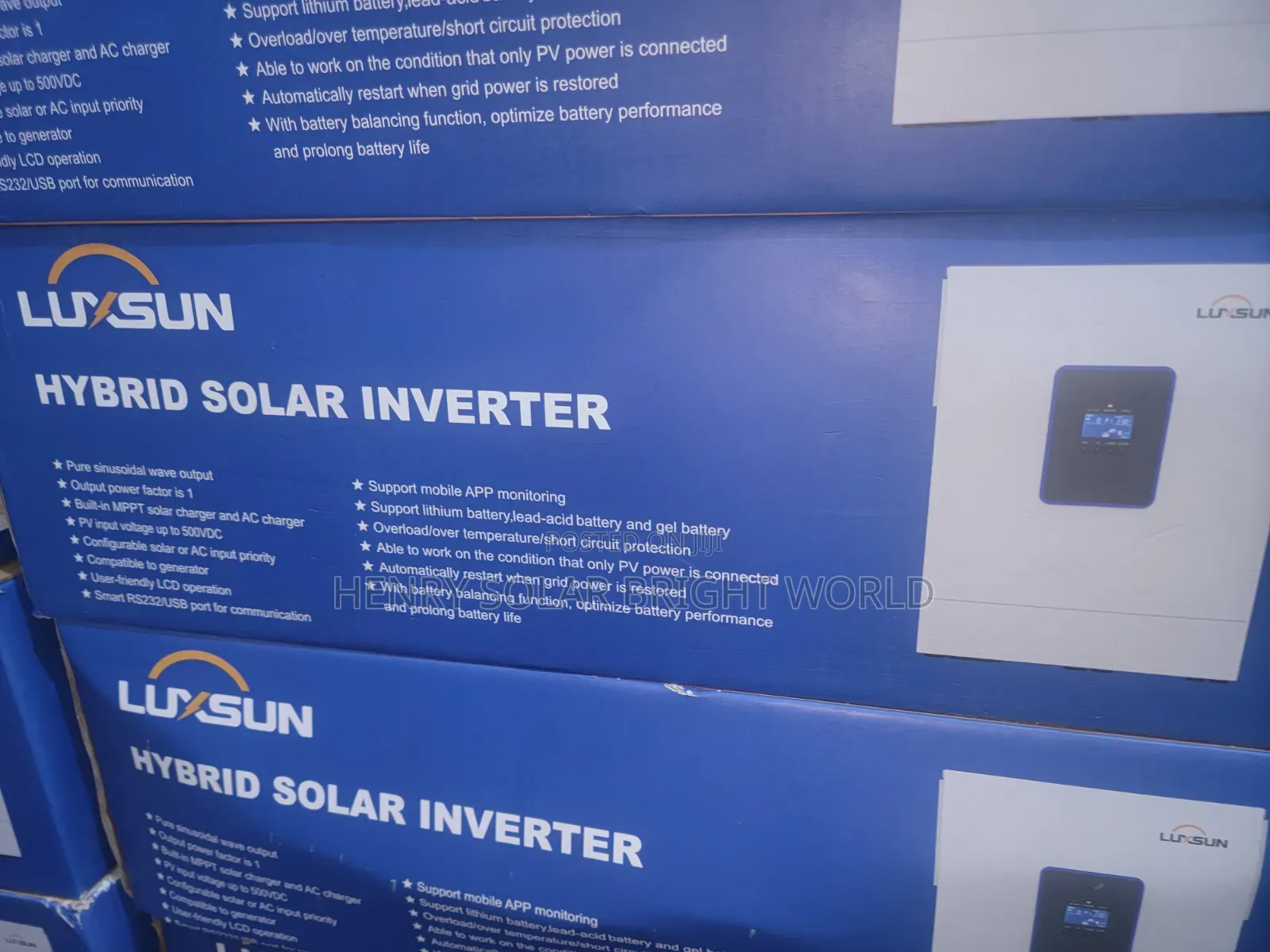 Luxsun 4.2kva 24v Hibrid Inverter