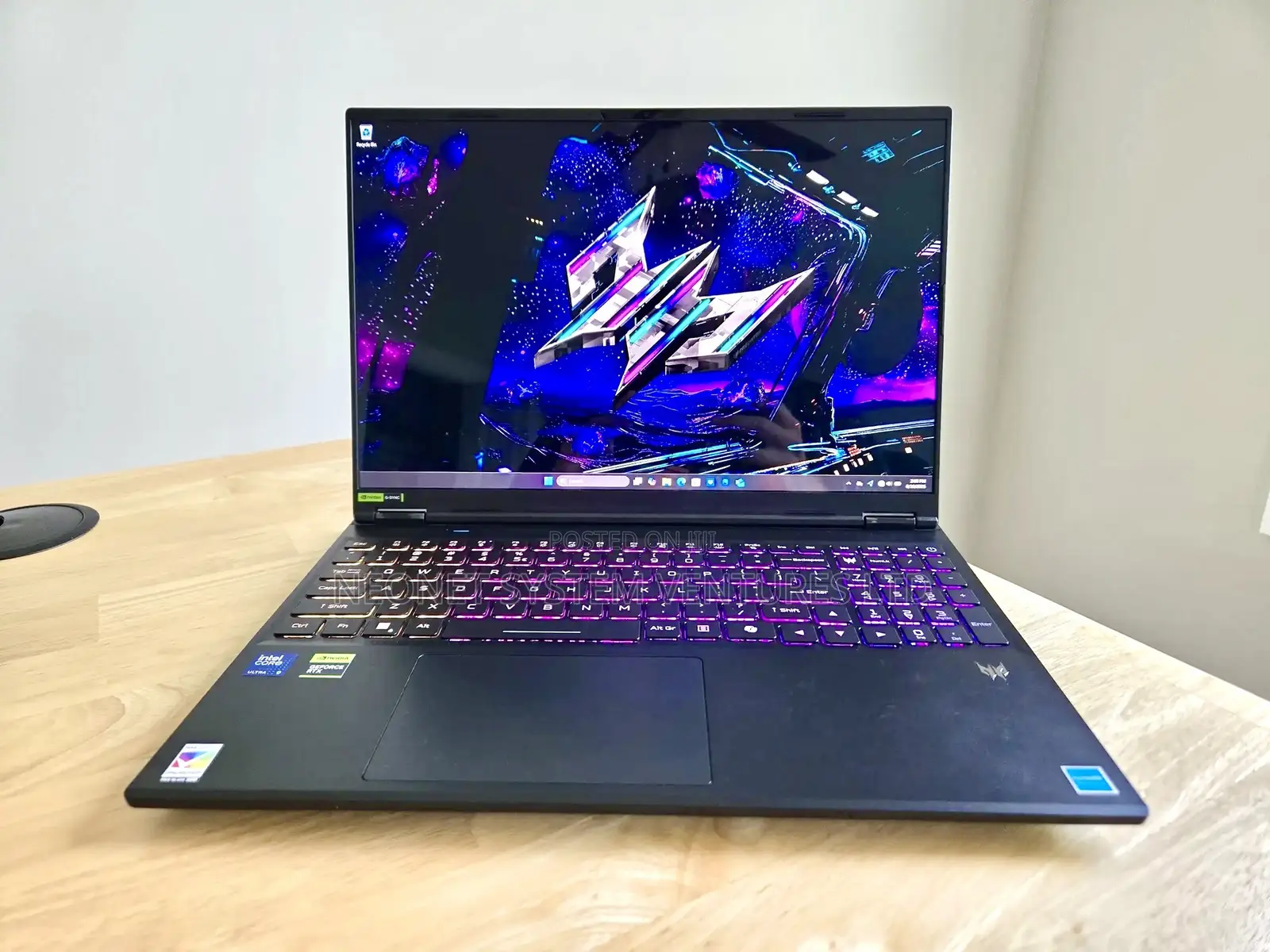 New Acer Predator Helios Neo 16 AI 32GB Intel Core Ultra 9 SSD 1T