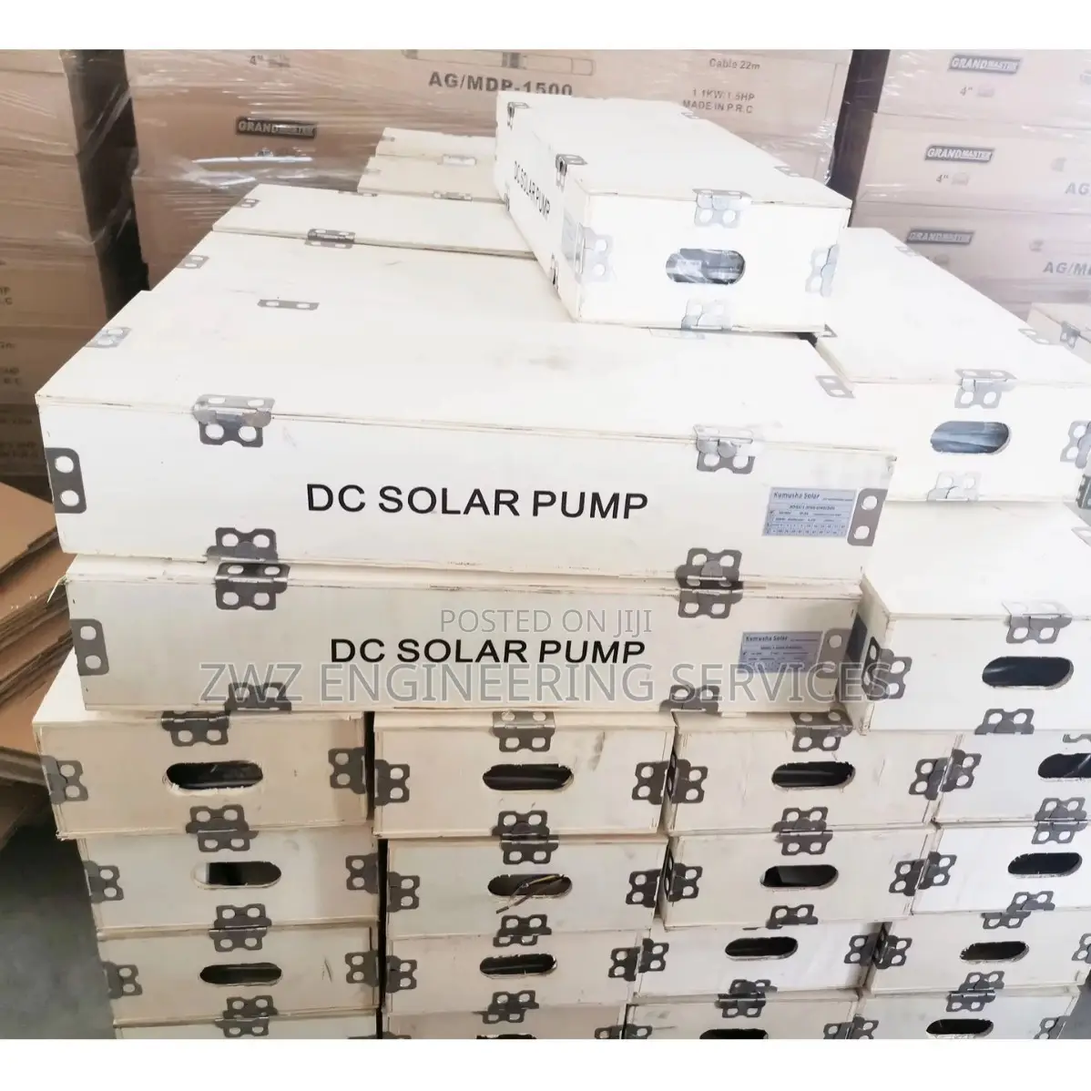Solar Submersible Pumping Machine - 750w - 1HP