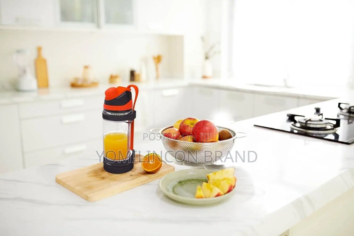 Porodo 240W 6 Blade Portable Blender Black.