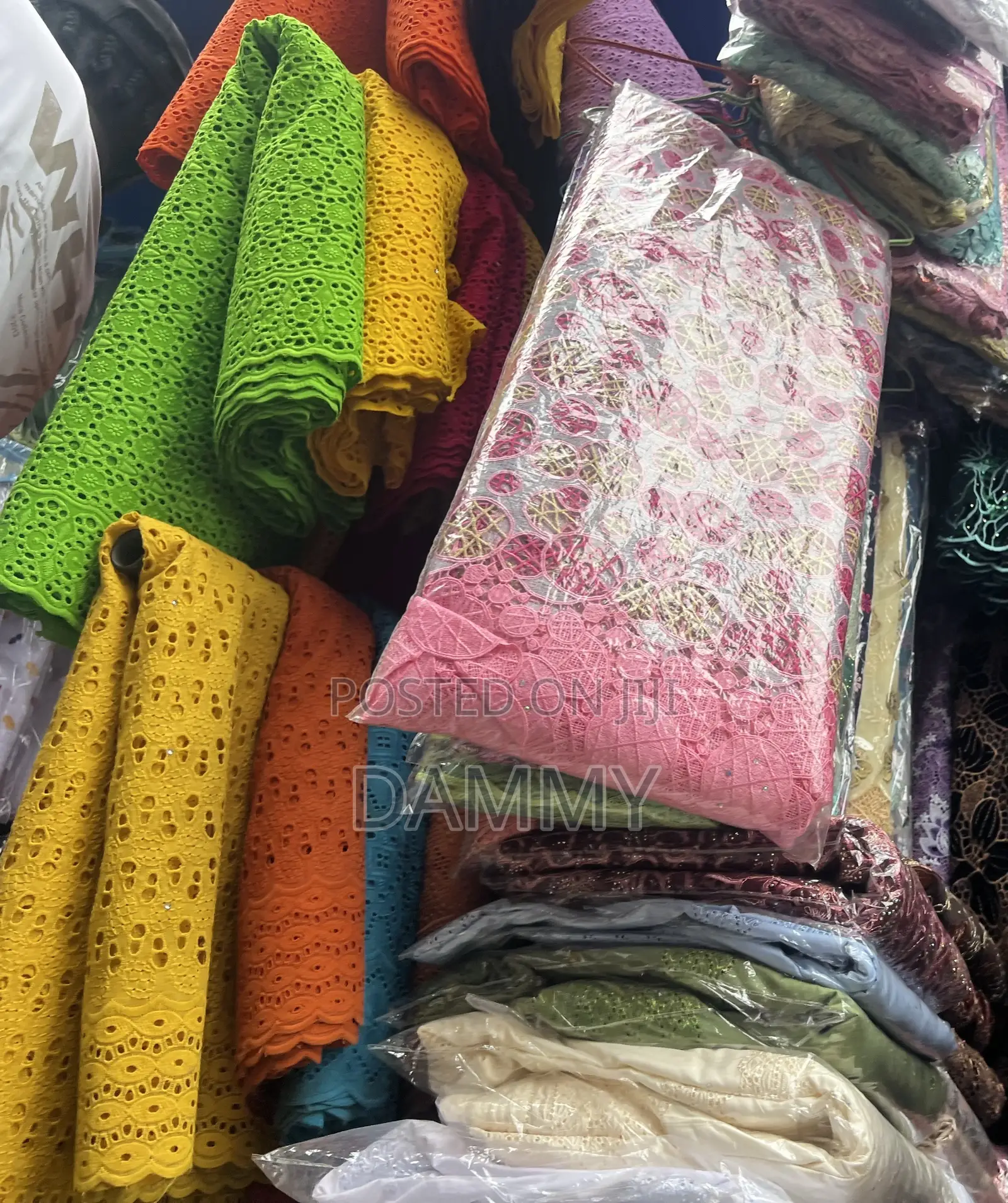 High Quality Vibrant Outdoor Fabric Stall
