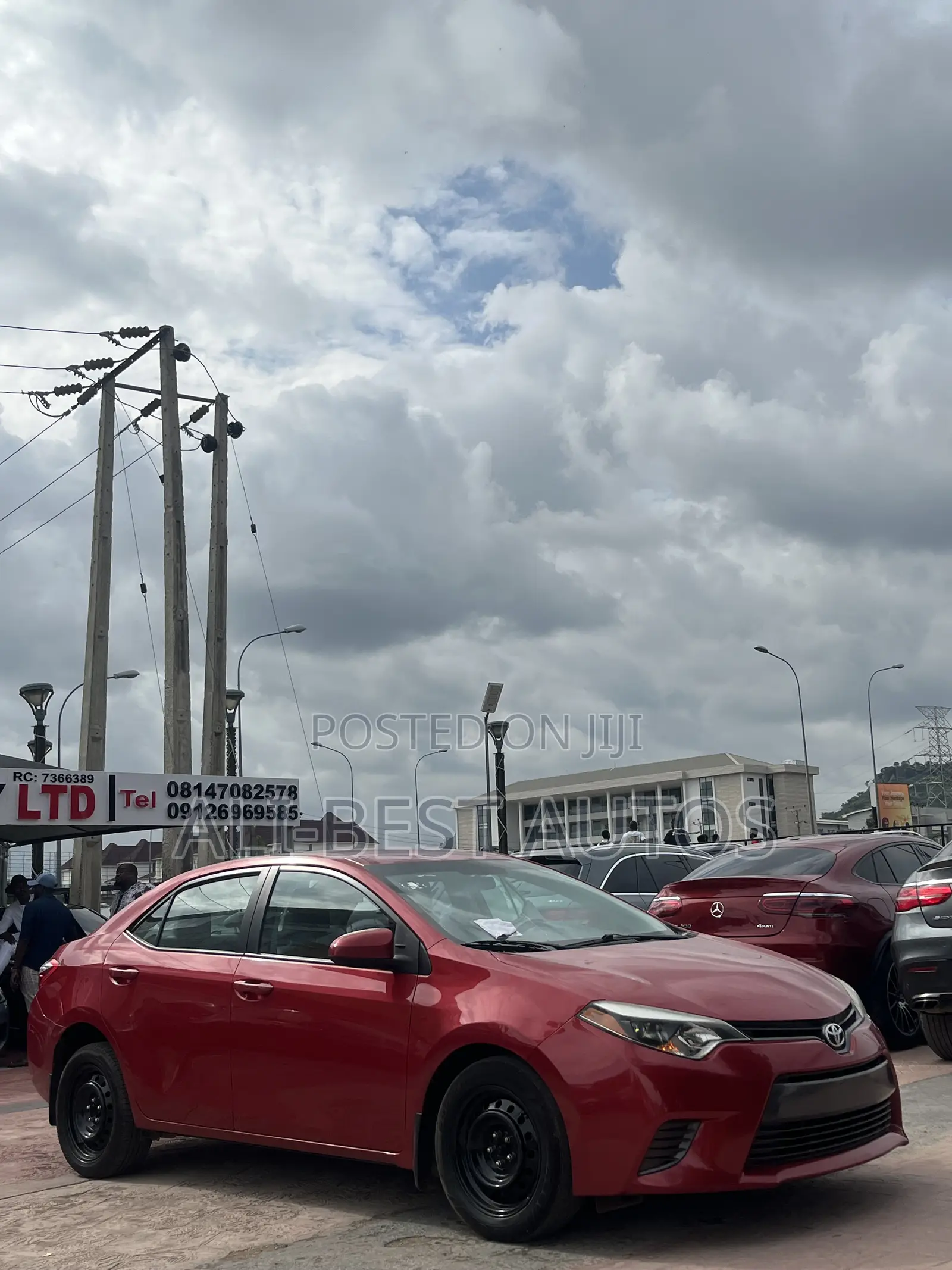 Toyota Corolla 2015 Red