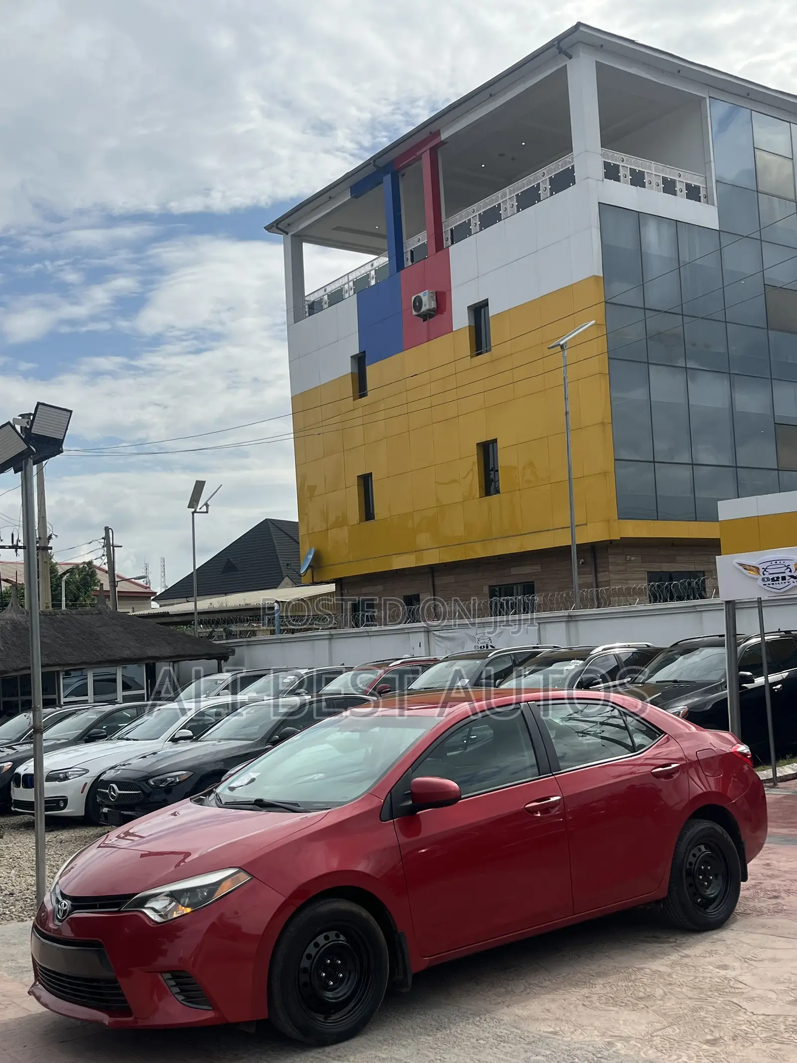 Toyota Corolla 2015 Red