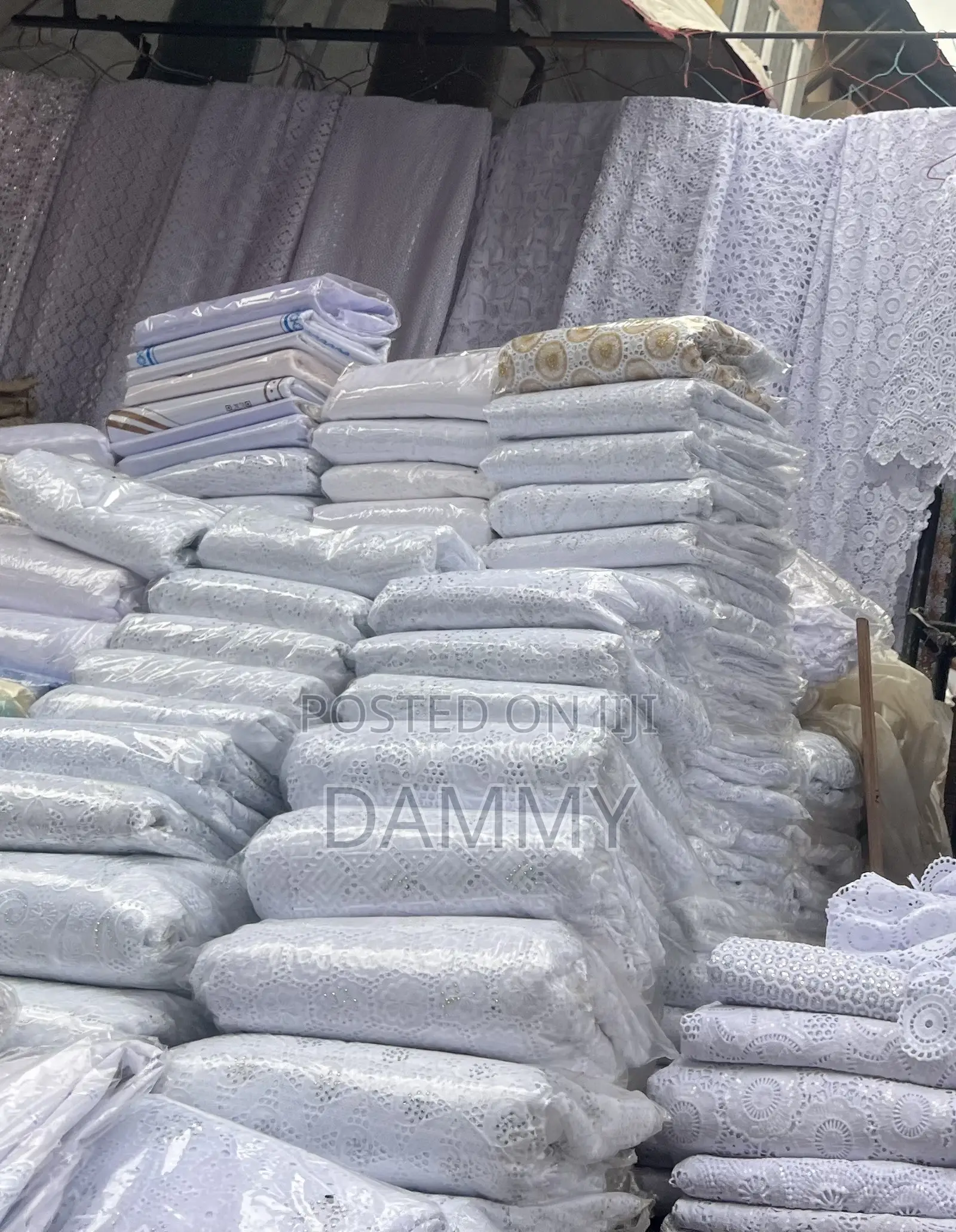 High Quality Vibrant Outdoor Fabric Stall