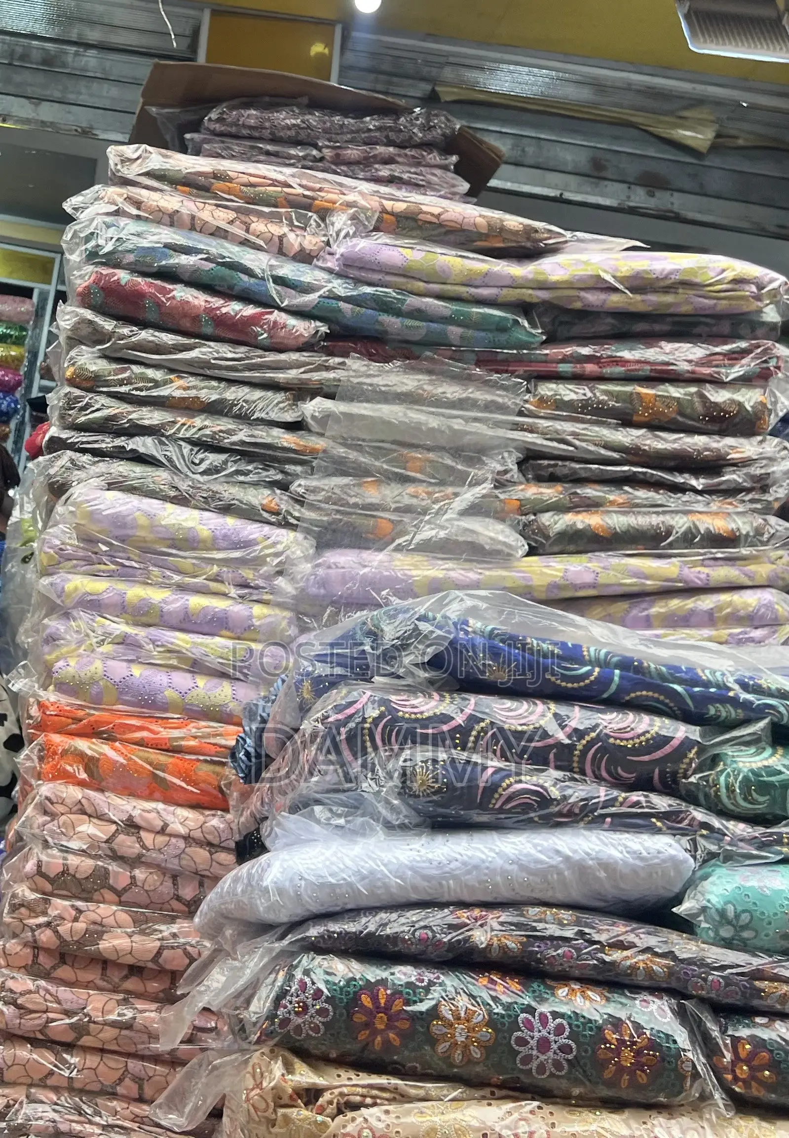 High Quality Vibrant Outdoor Fabric Stall