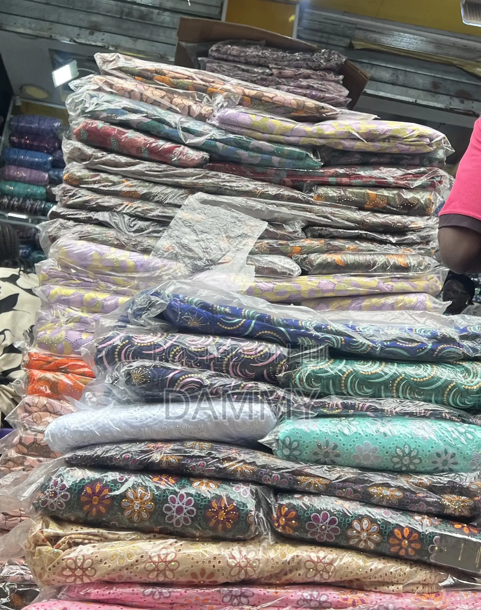 High Quality Vibrant Outdoor Fabric Stall