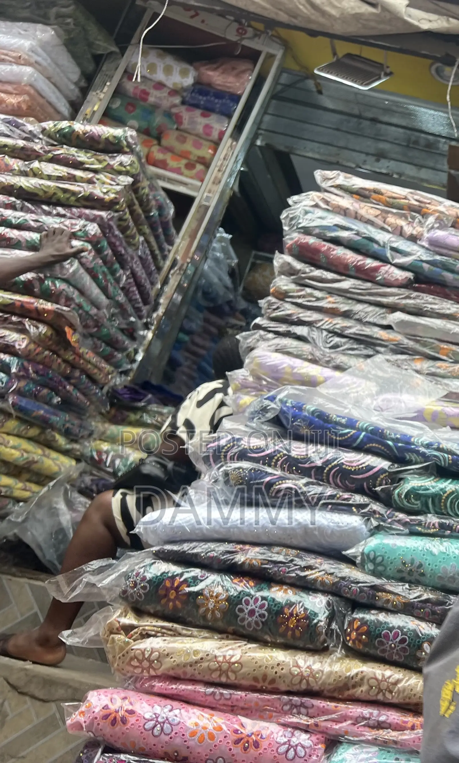 High Quality Vibrant Outdoor Fabric Stall