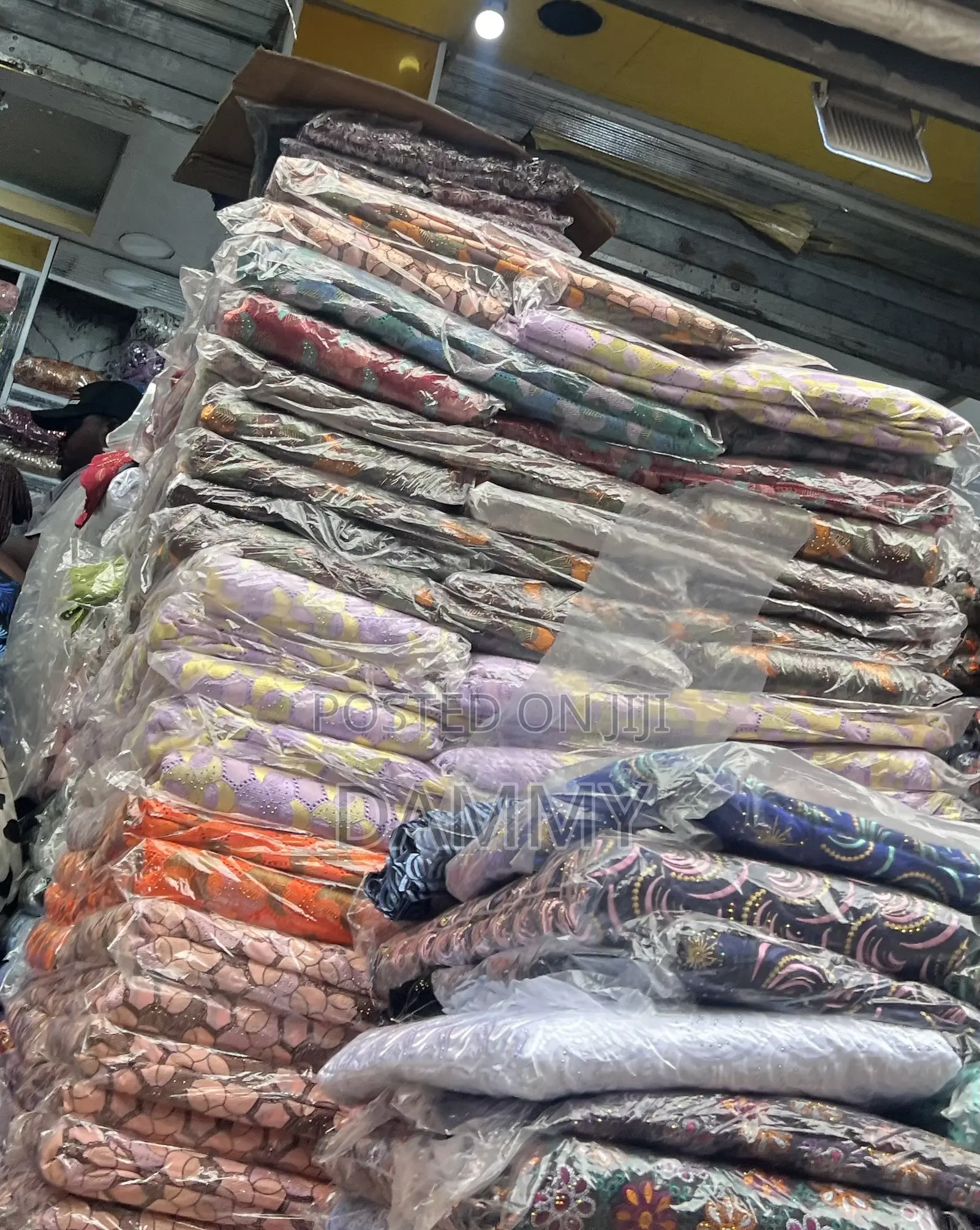 High Quality Vibrant Outdoor Fabric Stall