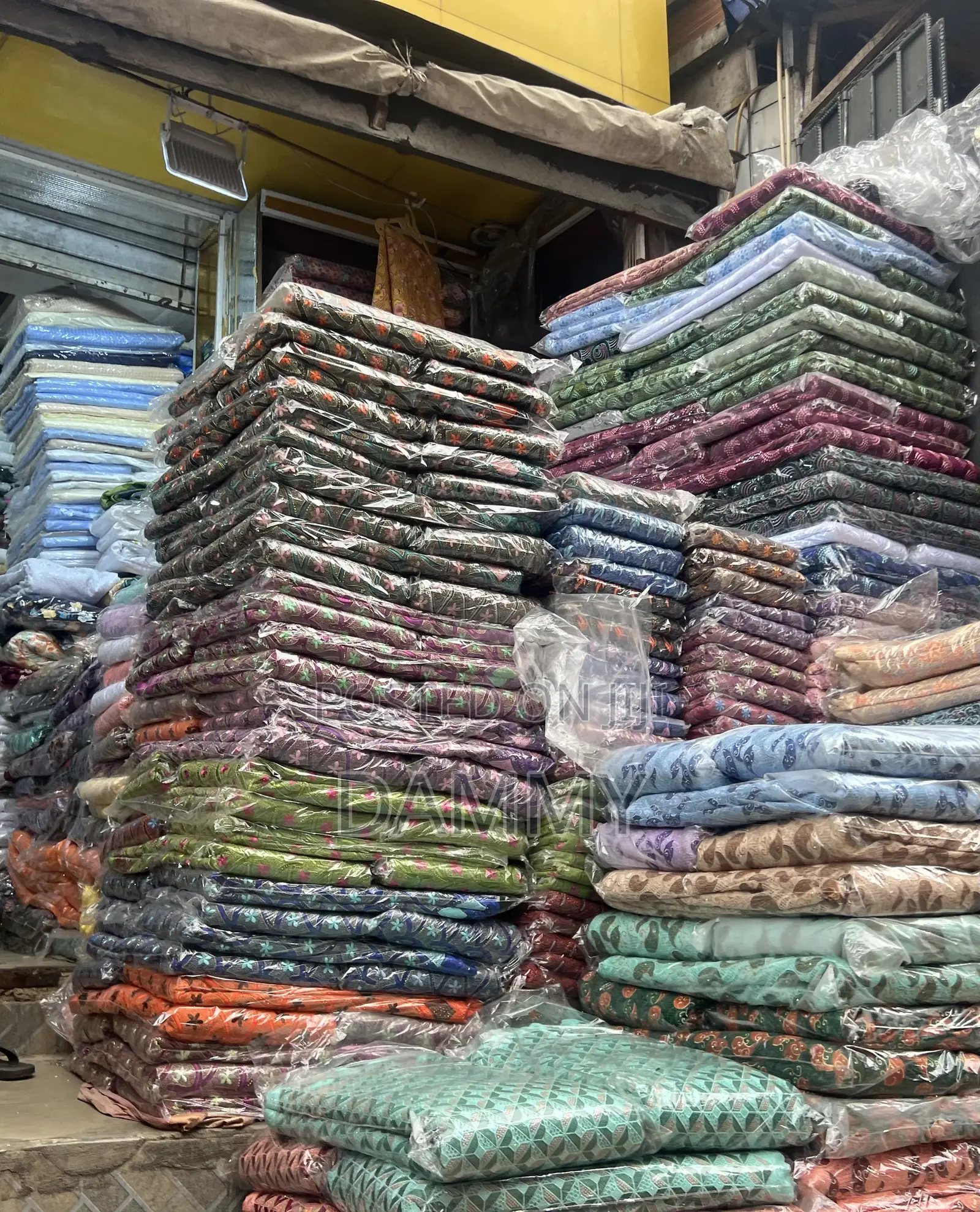 High Quality Vibrant Outdoor Fabric Stall