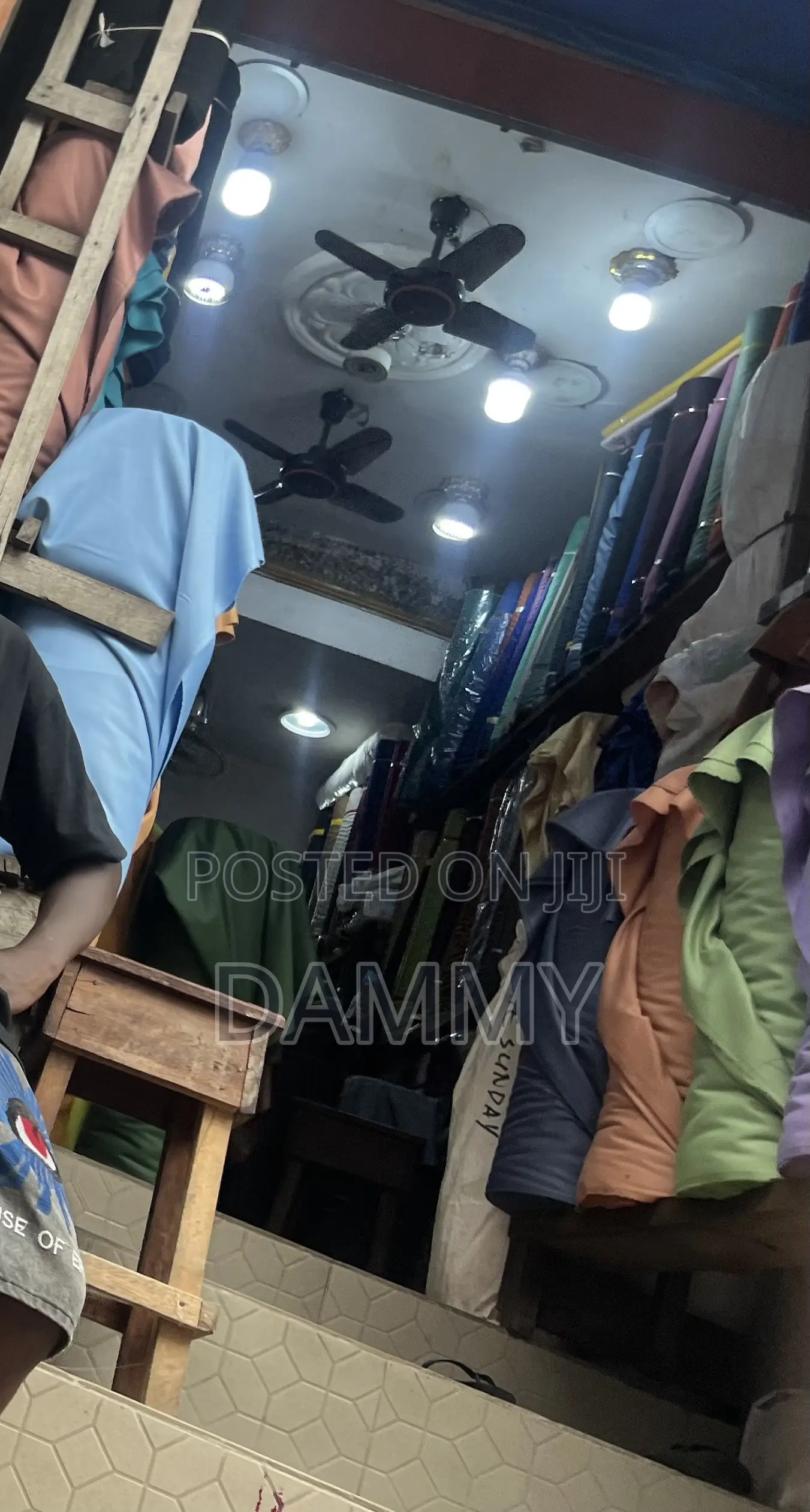 High Quality Vibrant Outdoor Fabric Stall