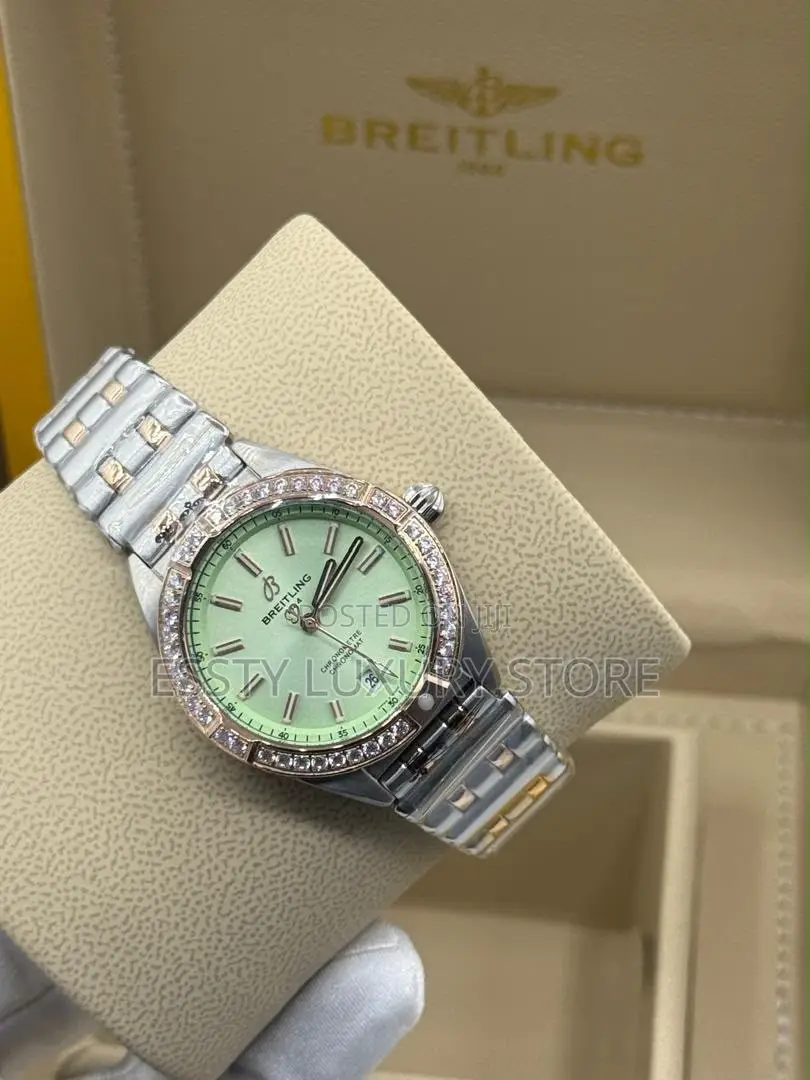 Automatic Quality Luxury Breitling Stone Head Female Wristwatch