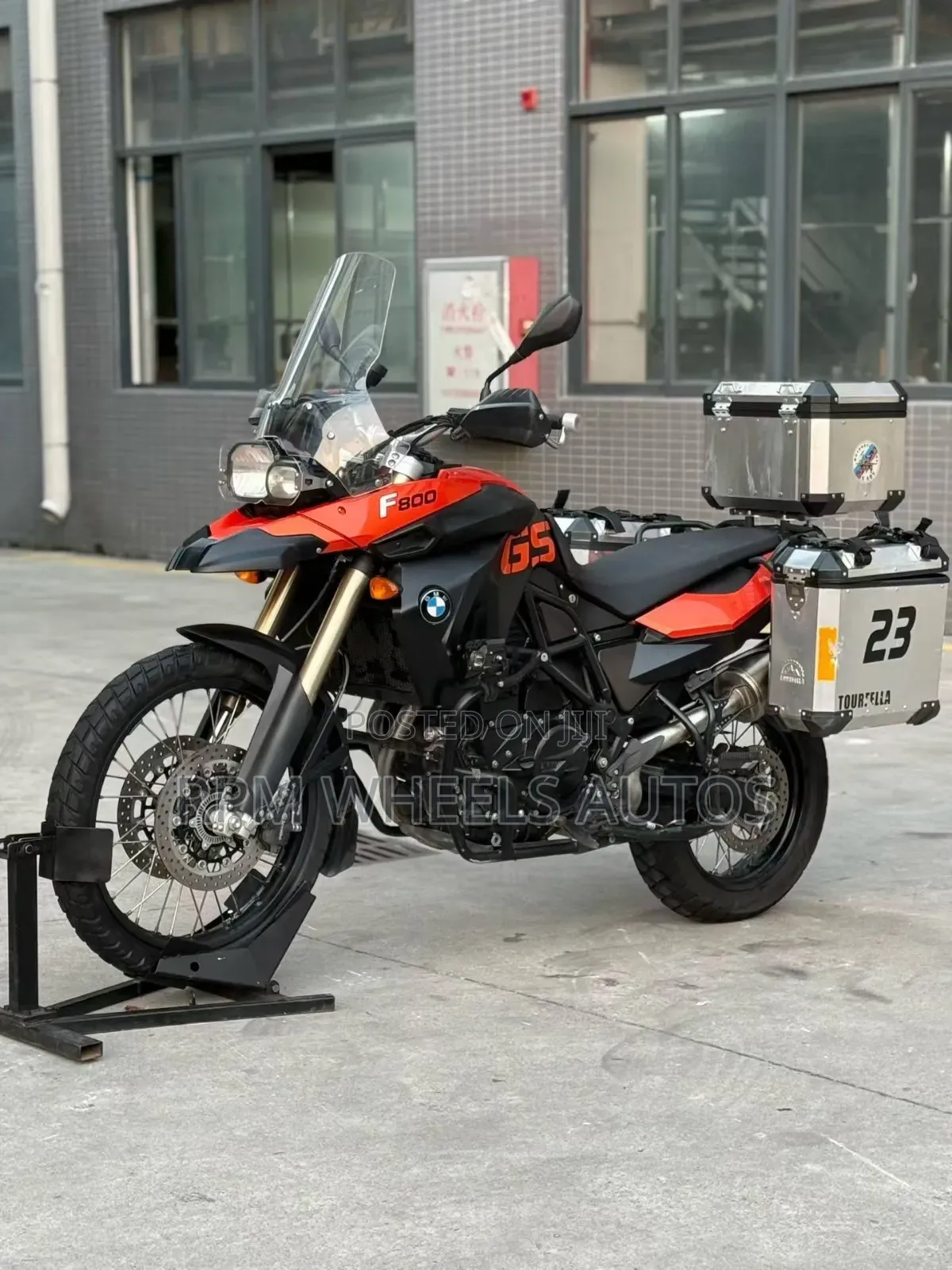 BMW F 800 GS 2015 Orange