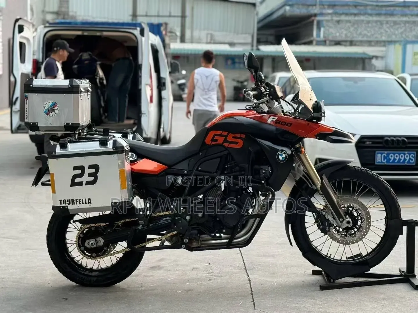 BMW F 800 GS 2015 Orange