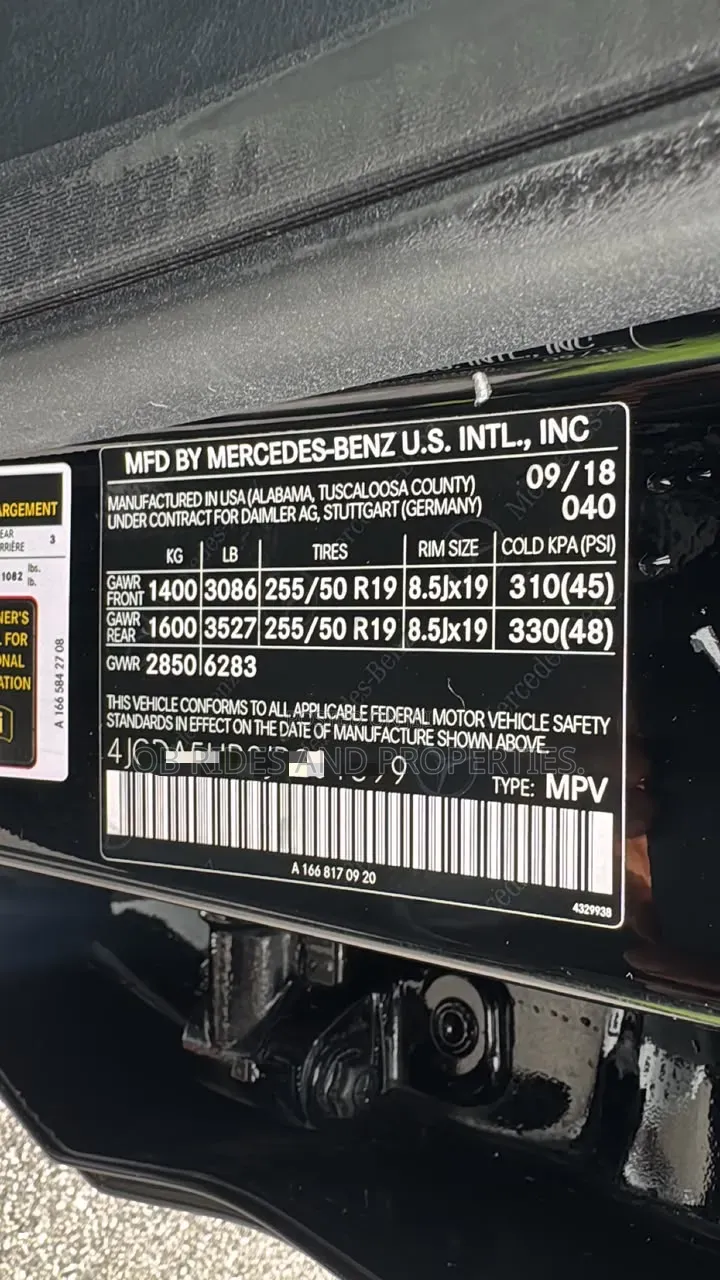 Mercedes-Benz GLE-Class GLE 350 4MATIC 2019 Black
