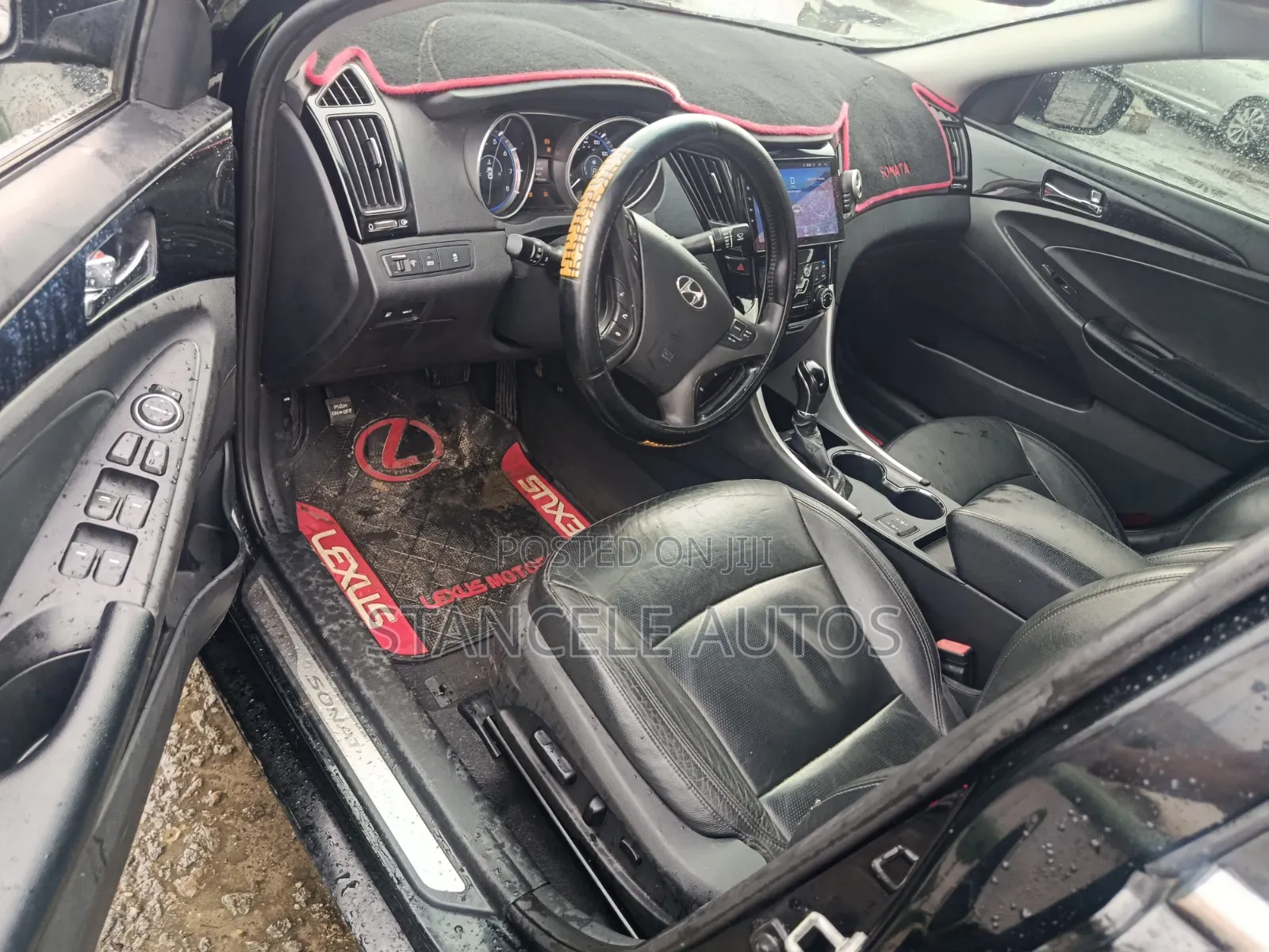 Hyundai Sonata Limited 2.0T Sedan (2.0L 4cyl 6A) 2011 Black