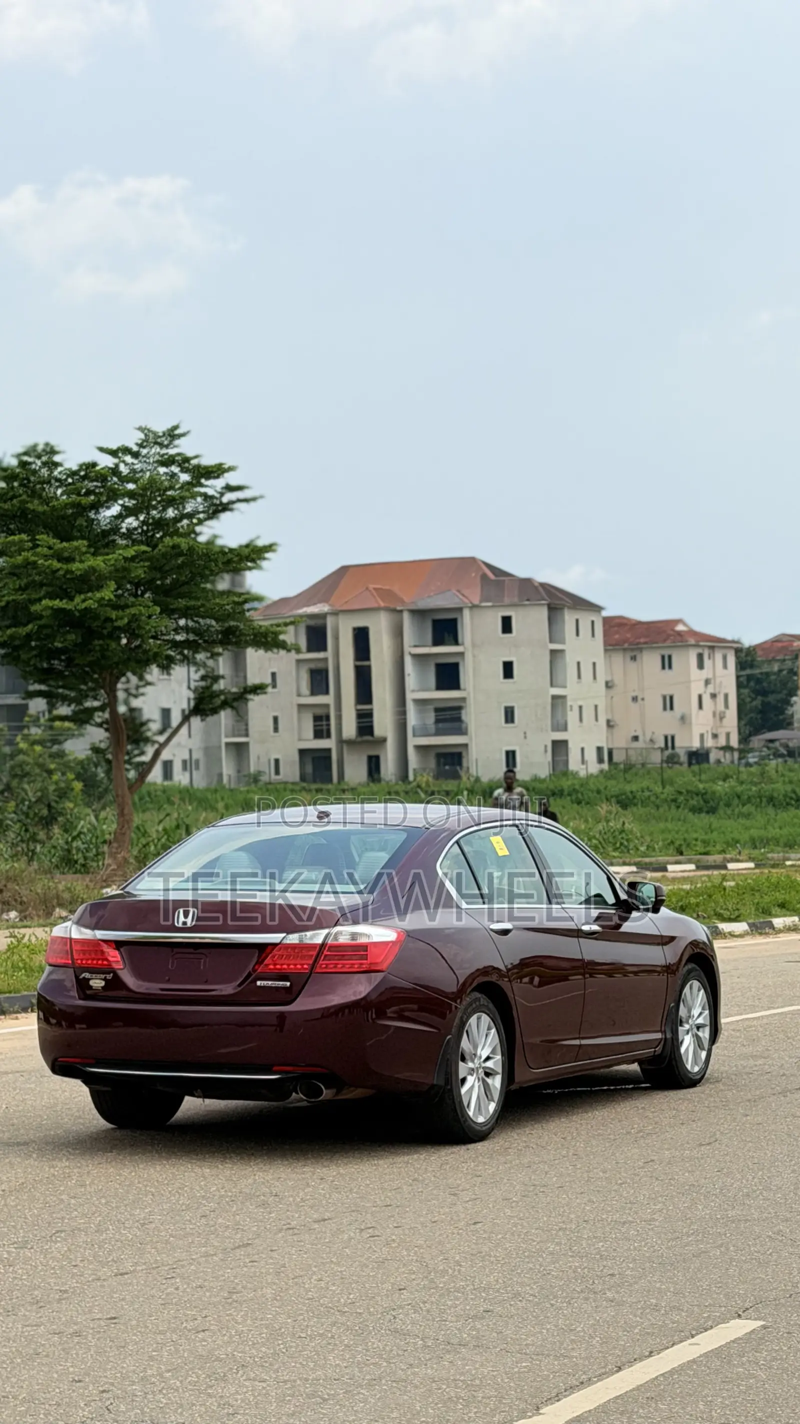 Honda Accord EX-L 4dr Sedan (2.4L 4cyl CVT) 2014 Red